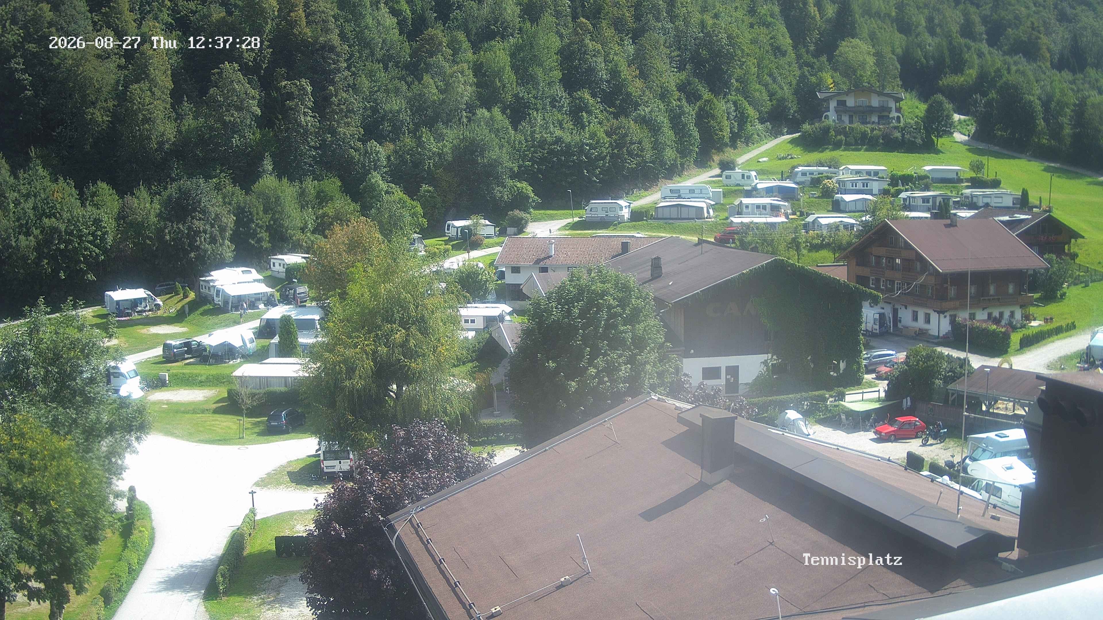 Archiv Foto Webcam Camping Aufenfeld - Appartements