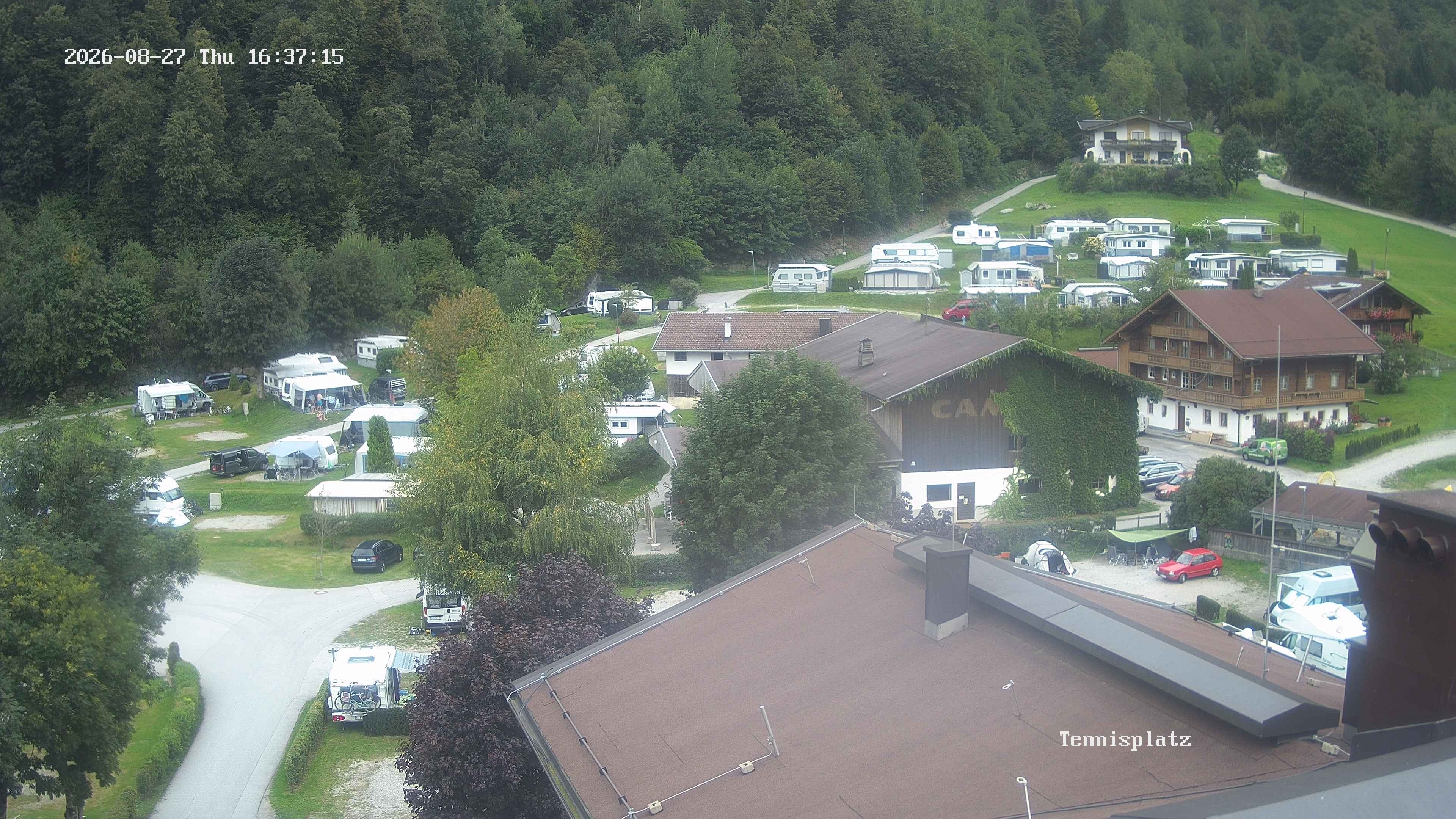 Archiv Foto Webcam Camping Aufenfeld - Appartements