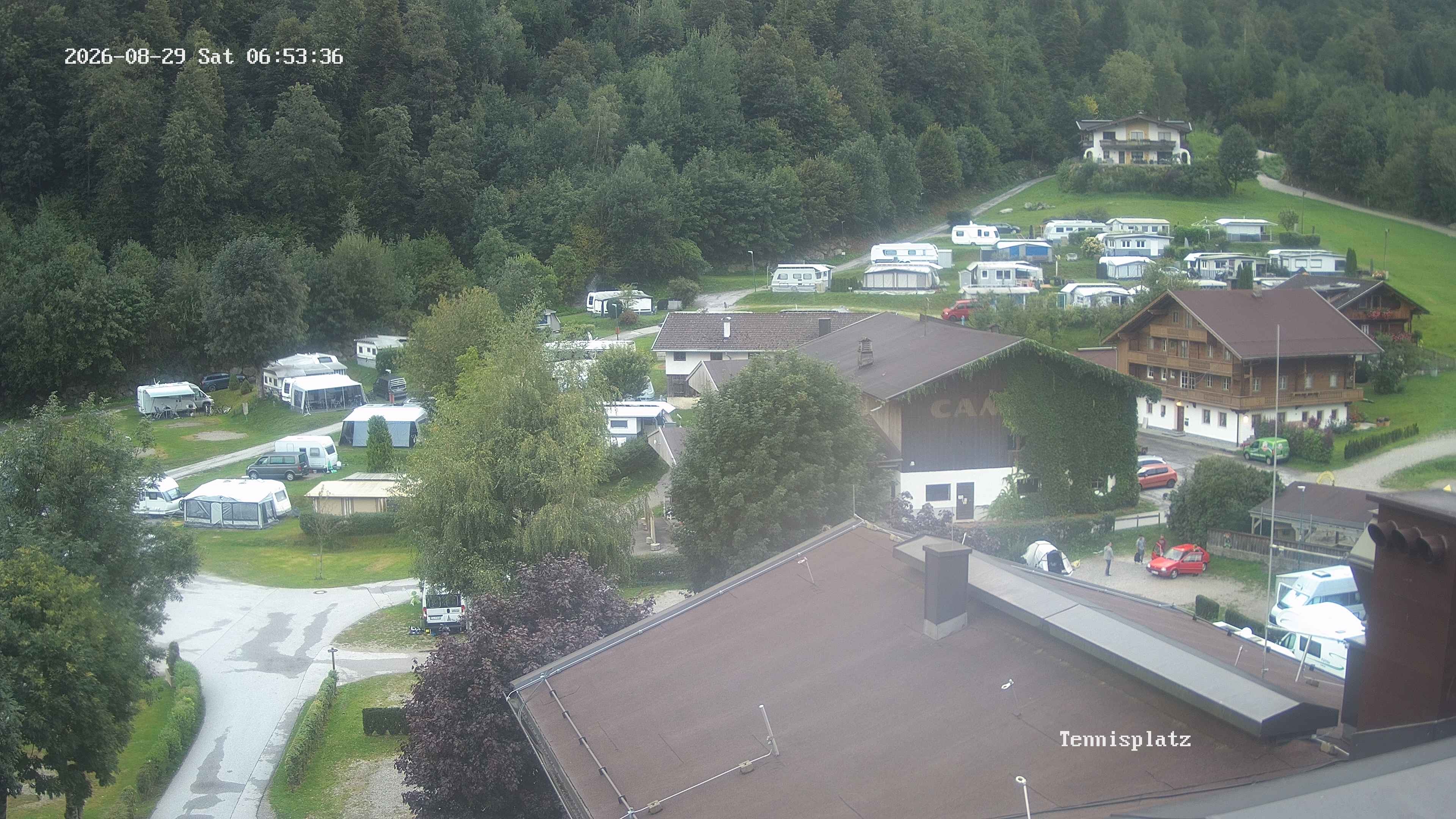 Archiv Foto Webcam Camping Aufenfeld - Appartements