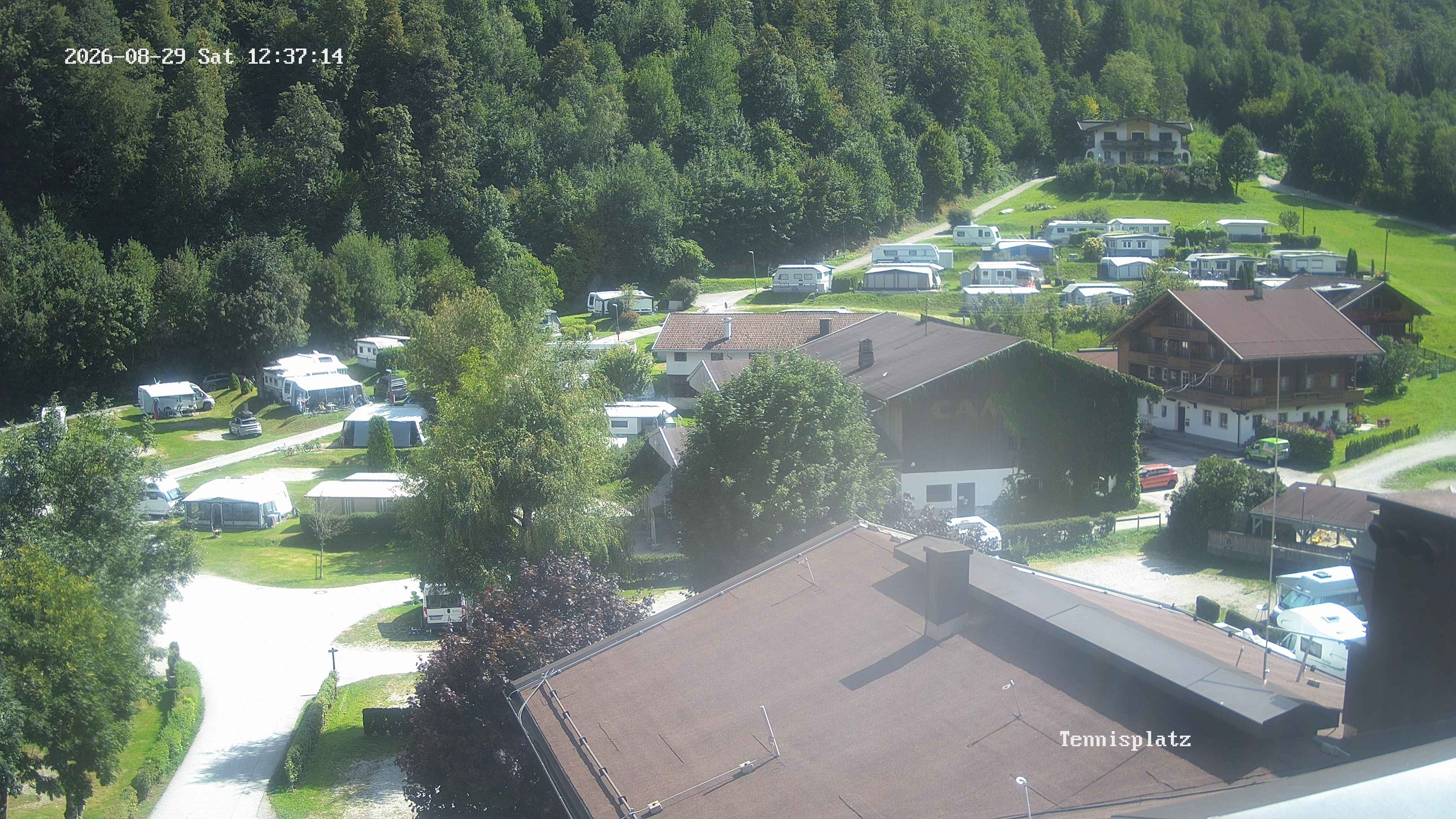 Archiv Foto Webcam Camping Aufenfeld - Appartements