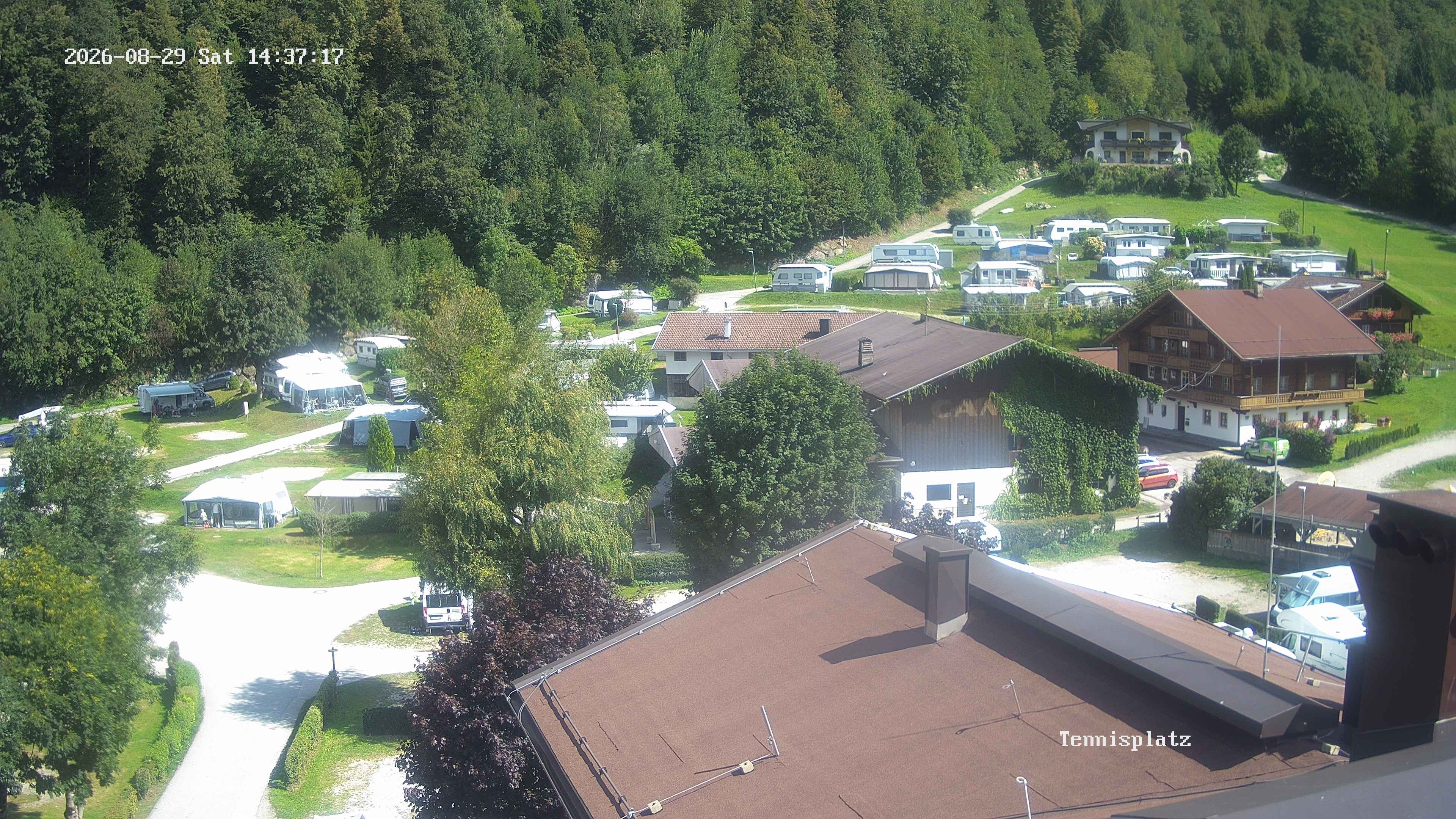 Archiv Foto Webcam Camping Aufenfeld - Appartements
