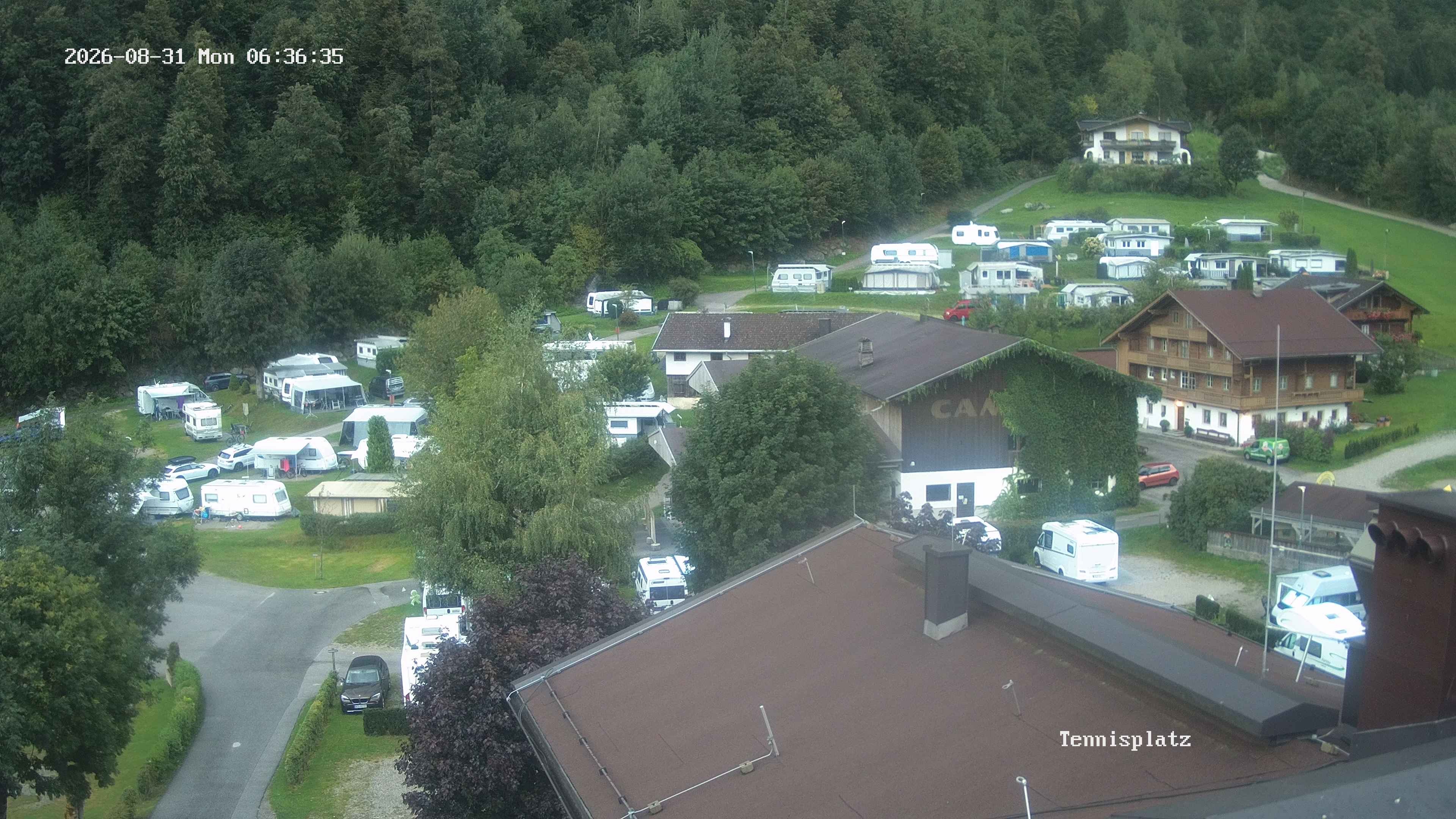 Archiv Foto Webcam Camping Aufenfeld - Appartements