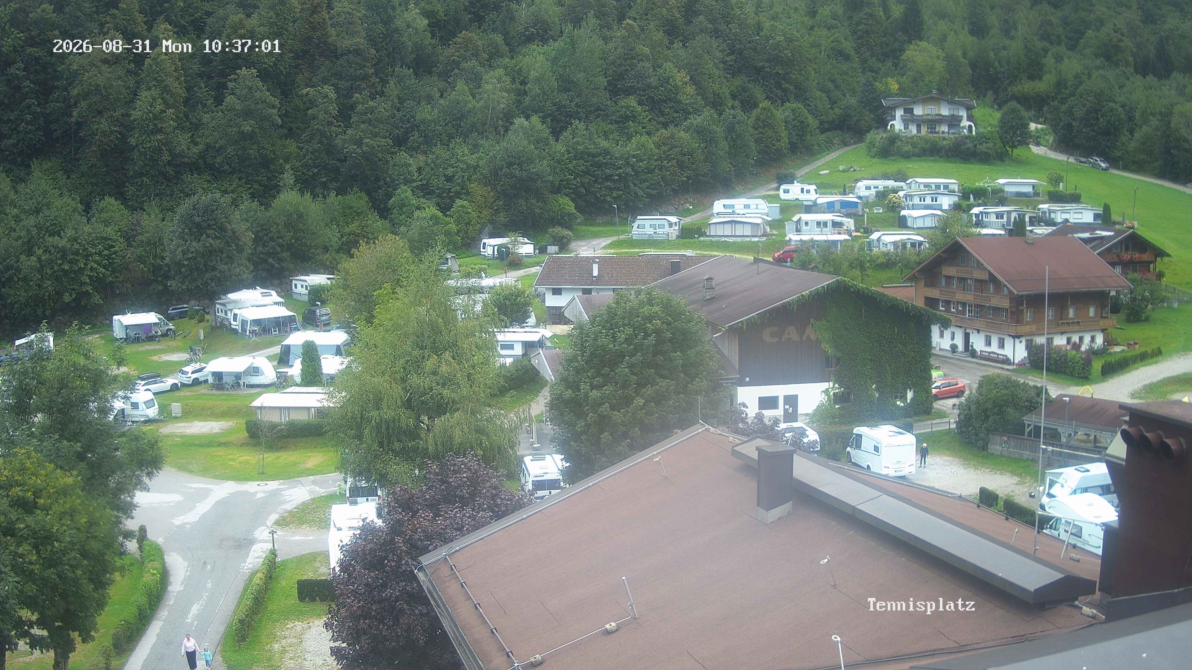 Archiv Foto Webcam Camping Aufenfeld - Appartements