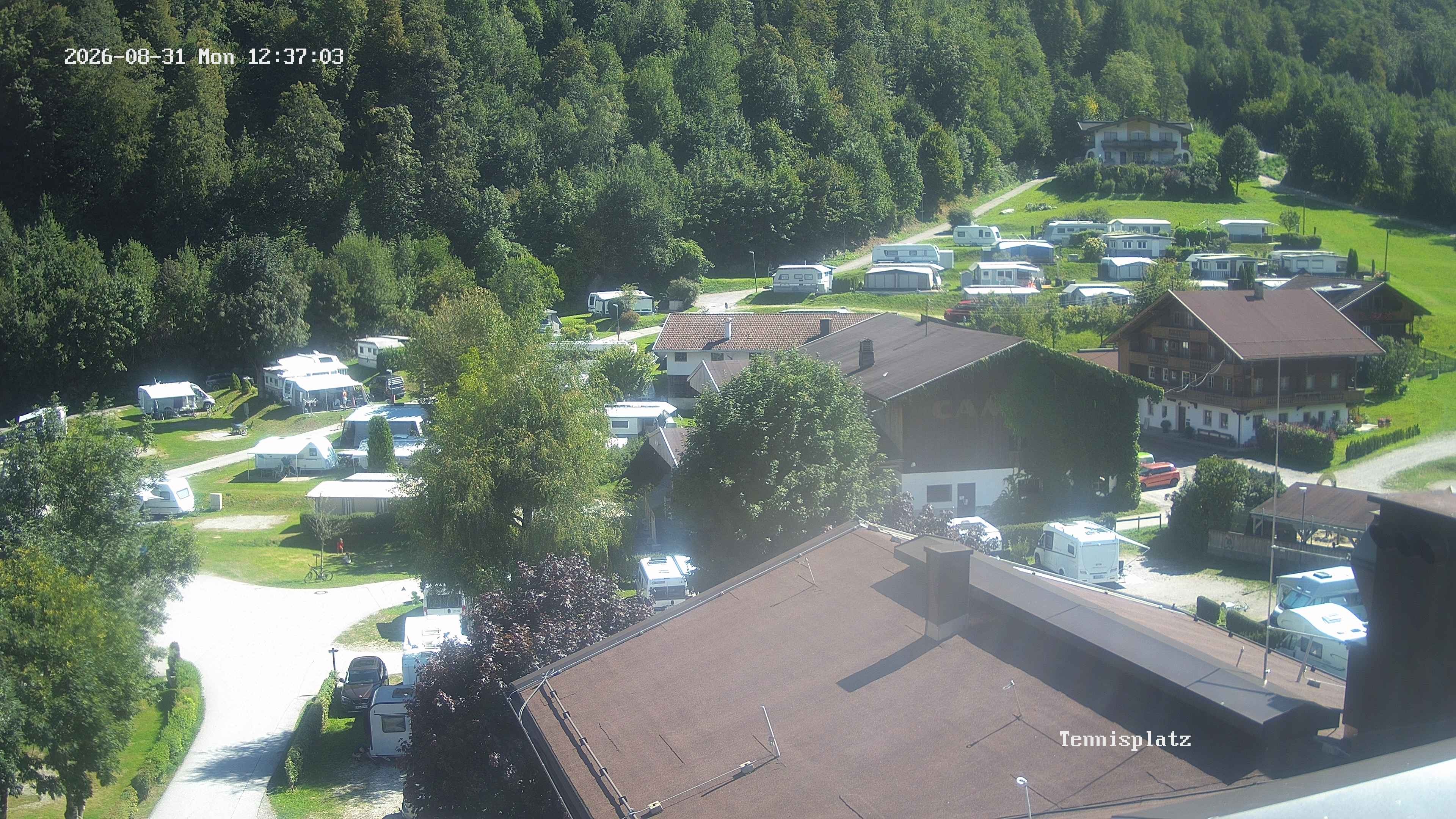 Archiv Foto Webcam Camping Aufenfeld - Appartements