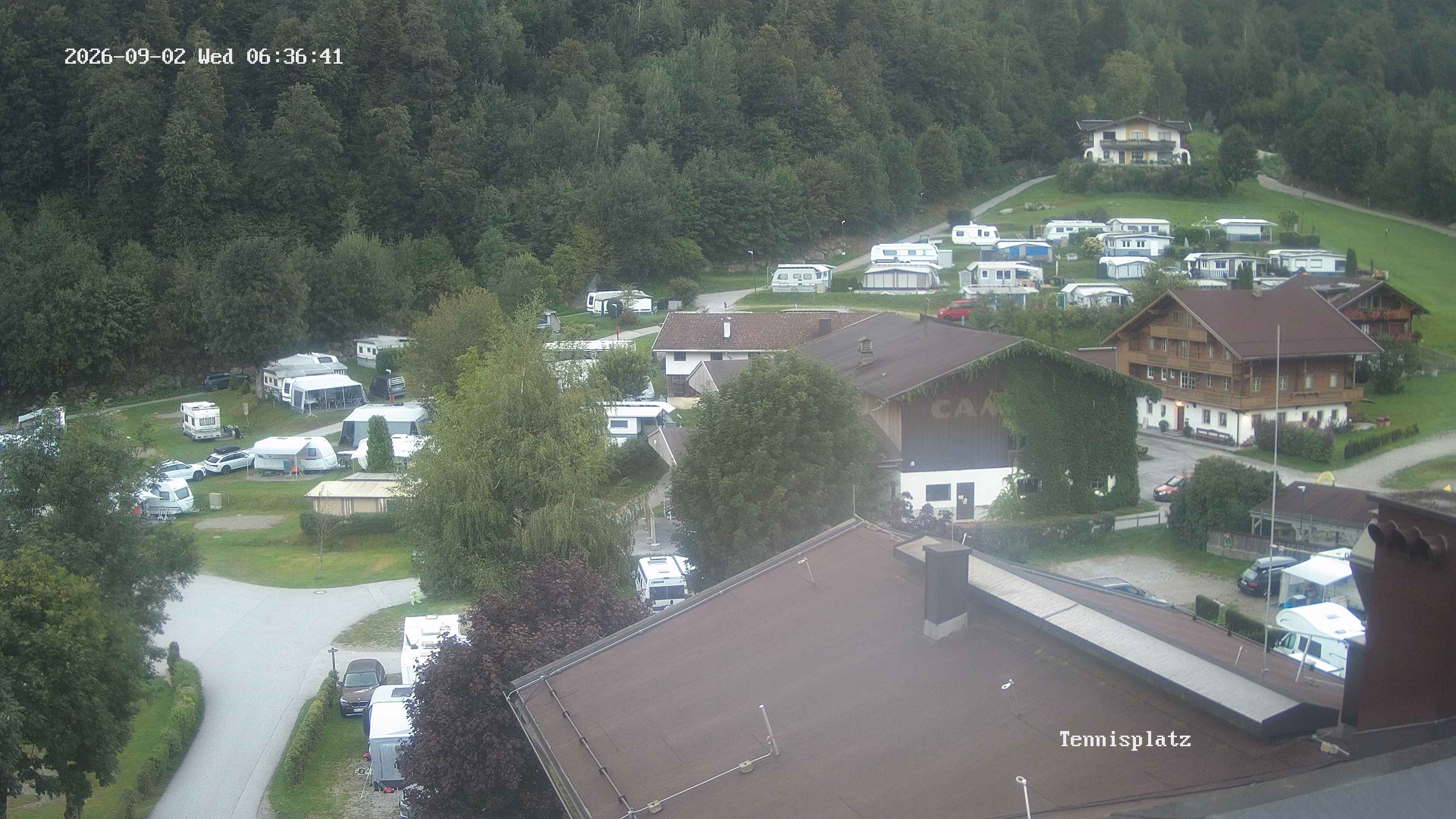 Archived image Webcam Camping Aufenfeld - View Wiesenhof