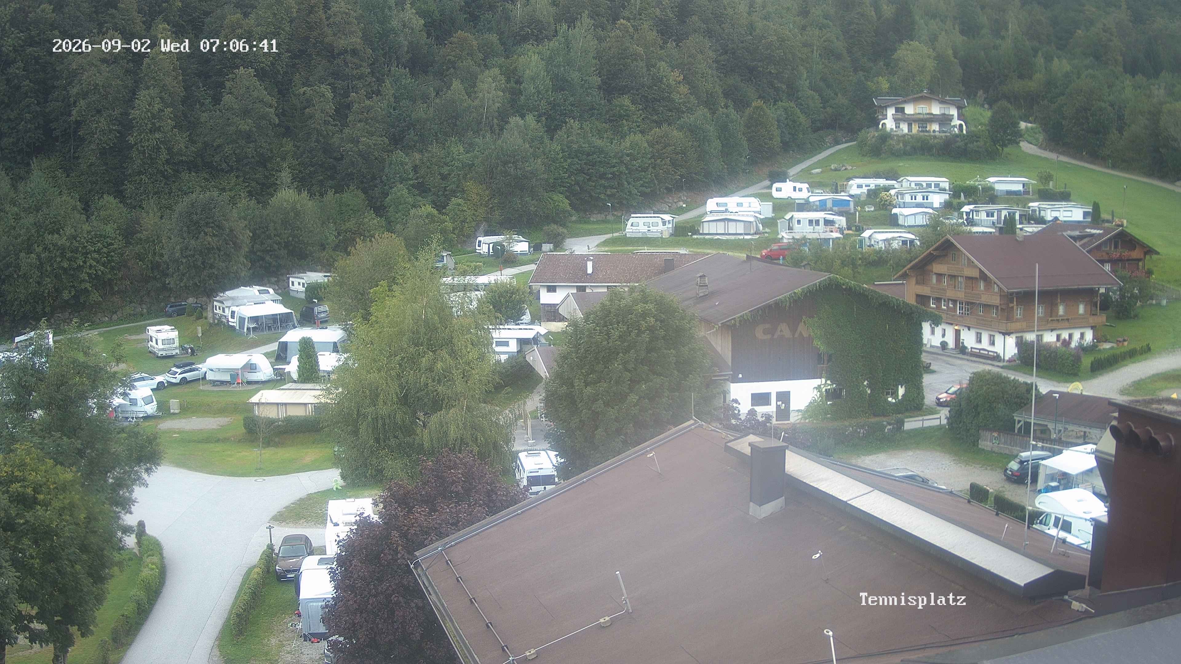 Archived image Webcam Camping Aufenfeld - View Wiesenhof