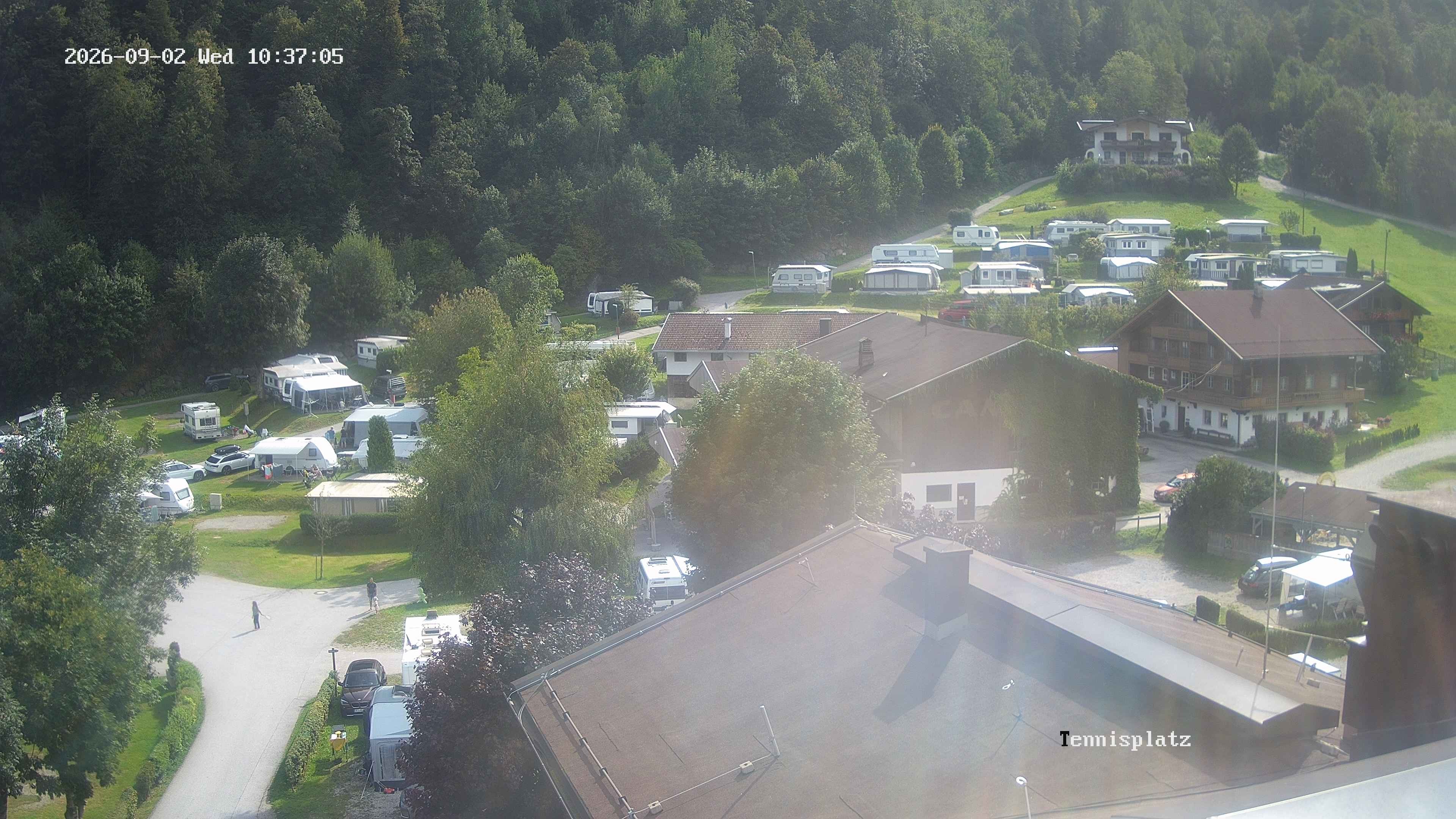 Archiv Foto Webcam Camping Aufenfeld - Appartements