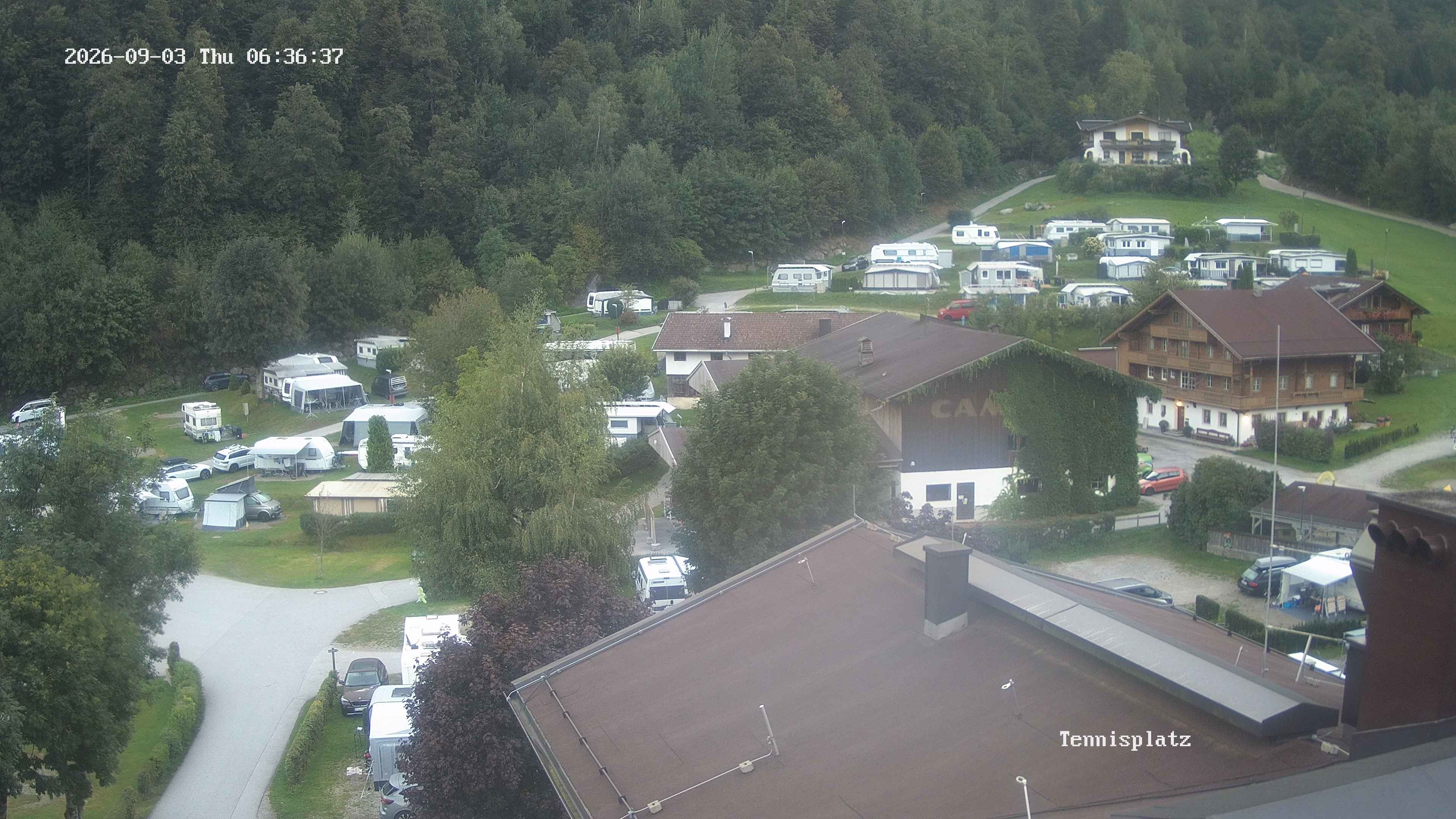 Archiv Foto Webcam Camping Aufenfeld - Appartements