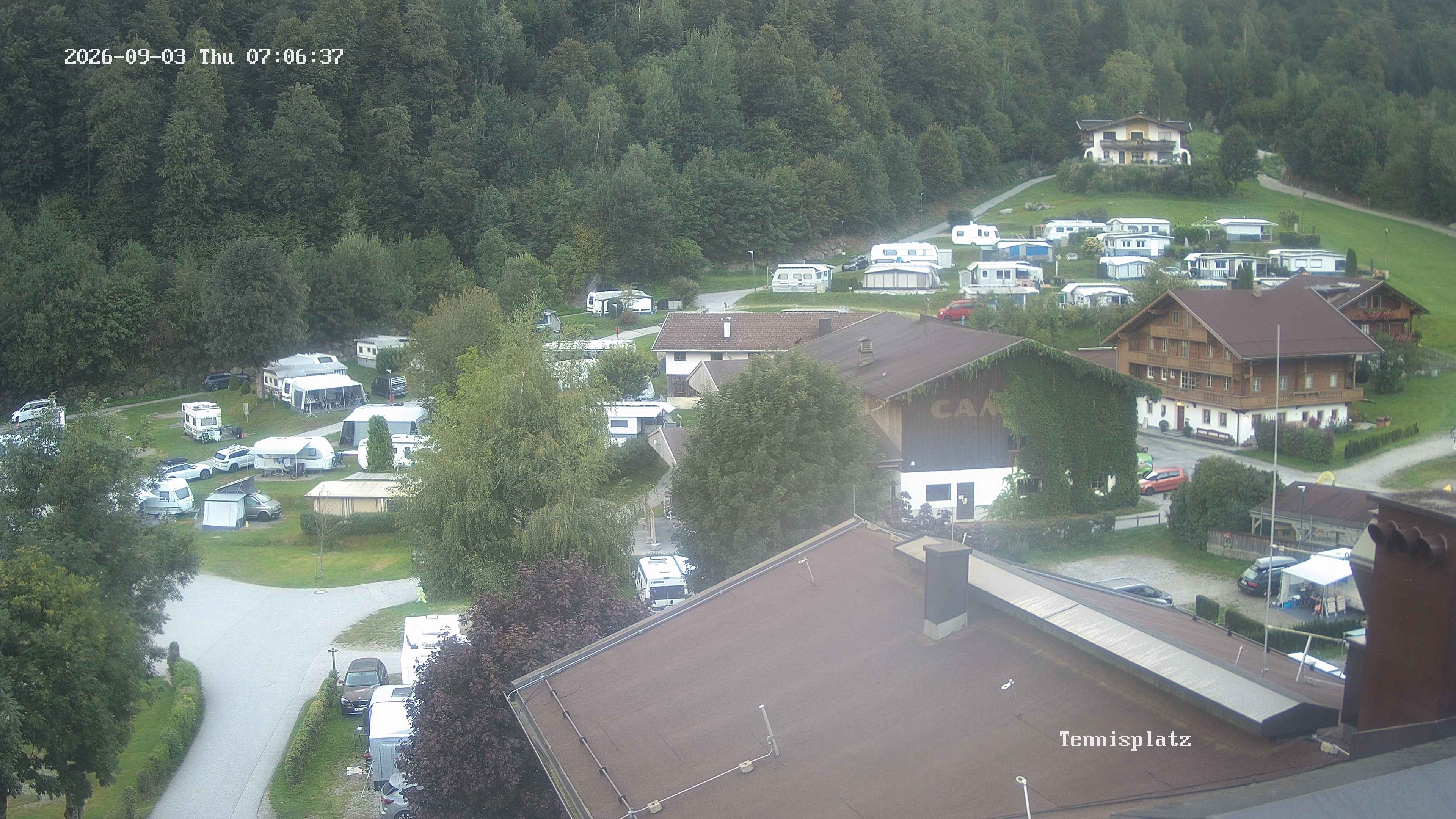 Archiv Foto Webcam Camping Aufenfeld - Appartements