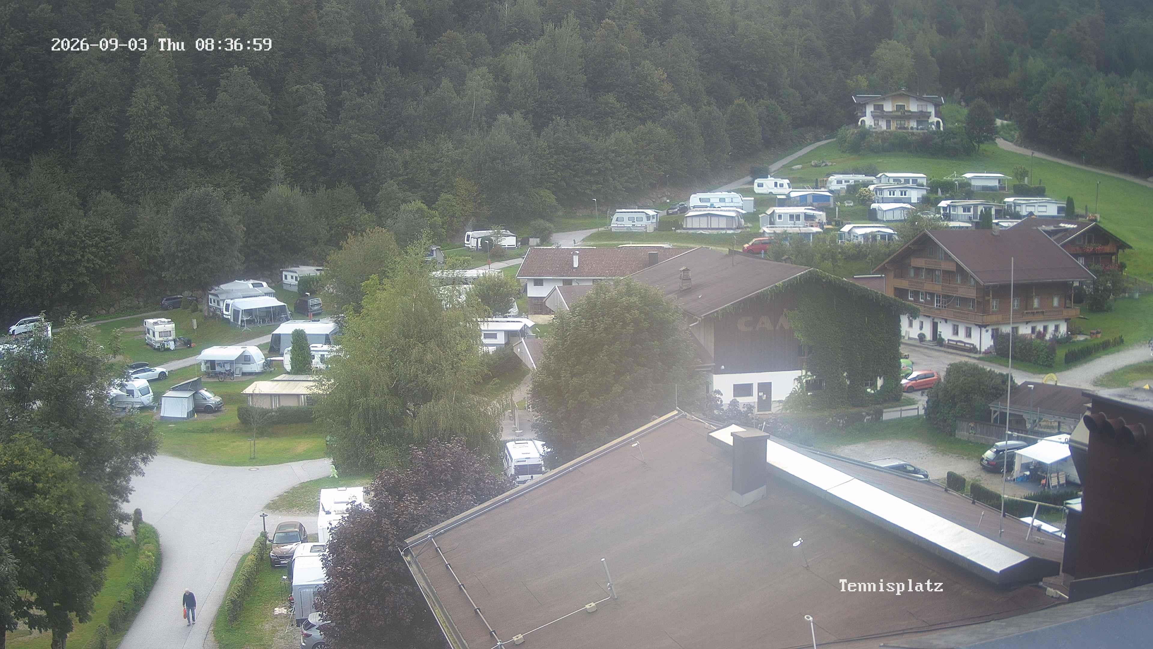 Archiv Foto Webcam Camping Aufenfeld - Appartements