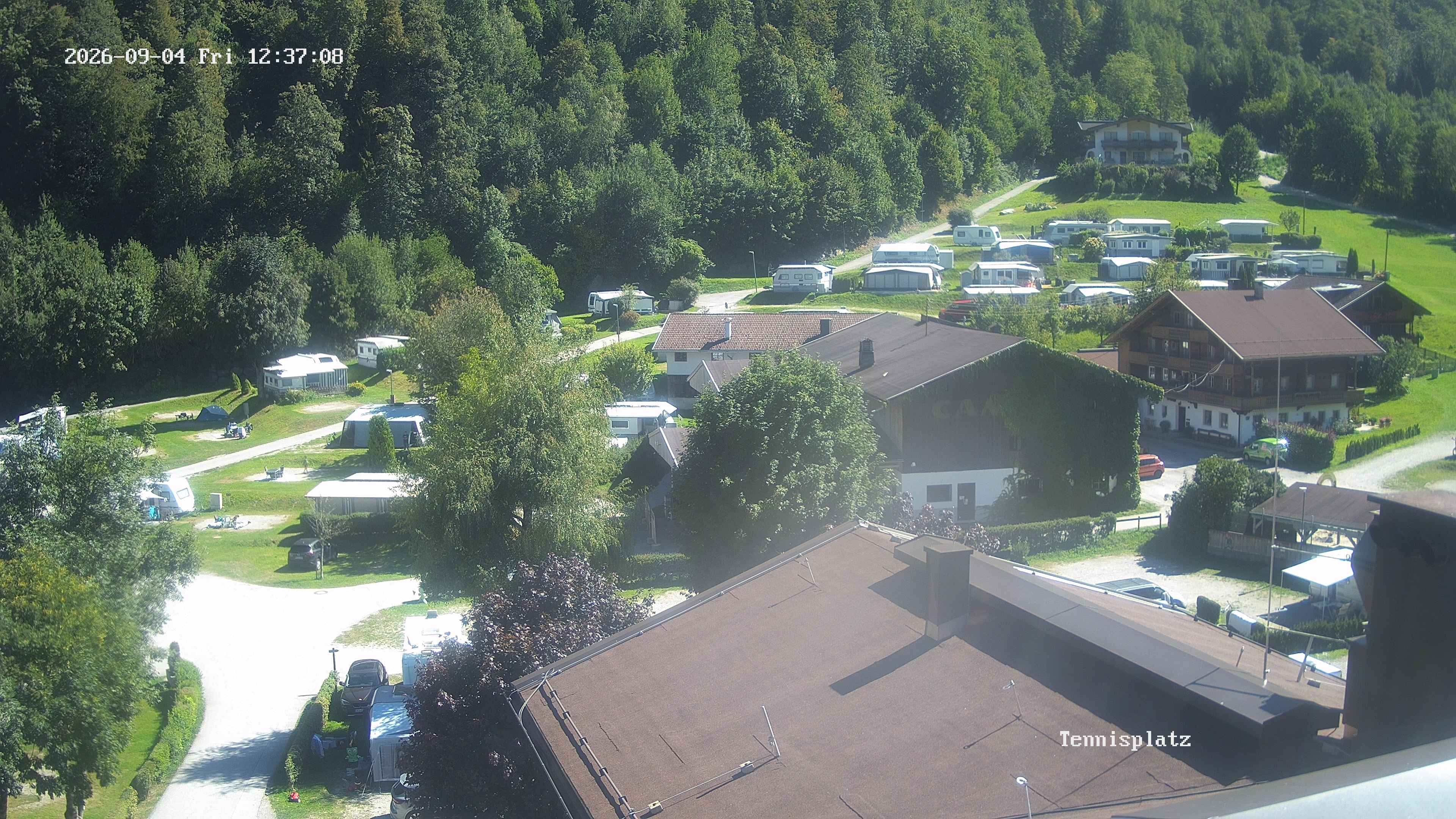 Archiv Foto Webcam Camping Aufenfeld - Appartements