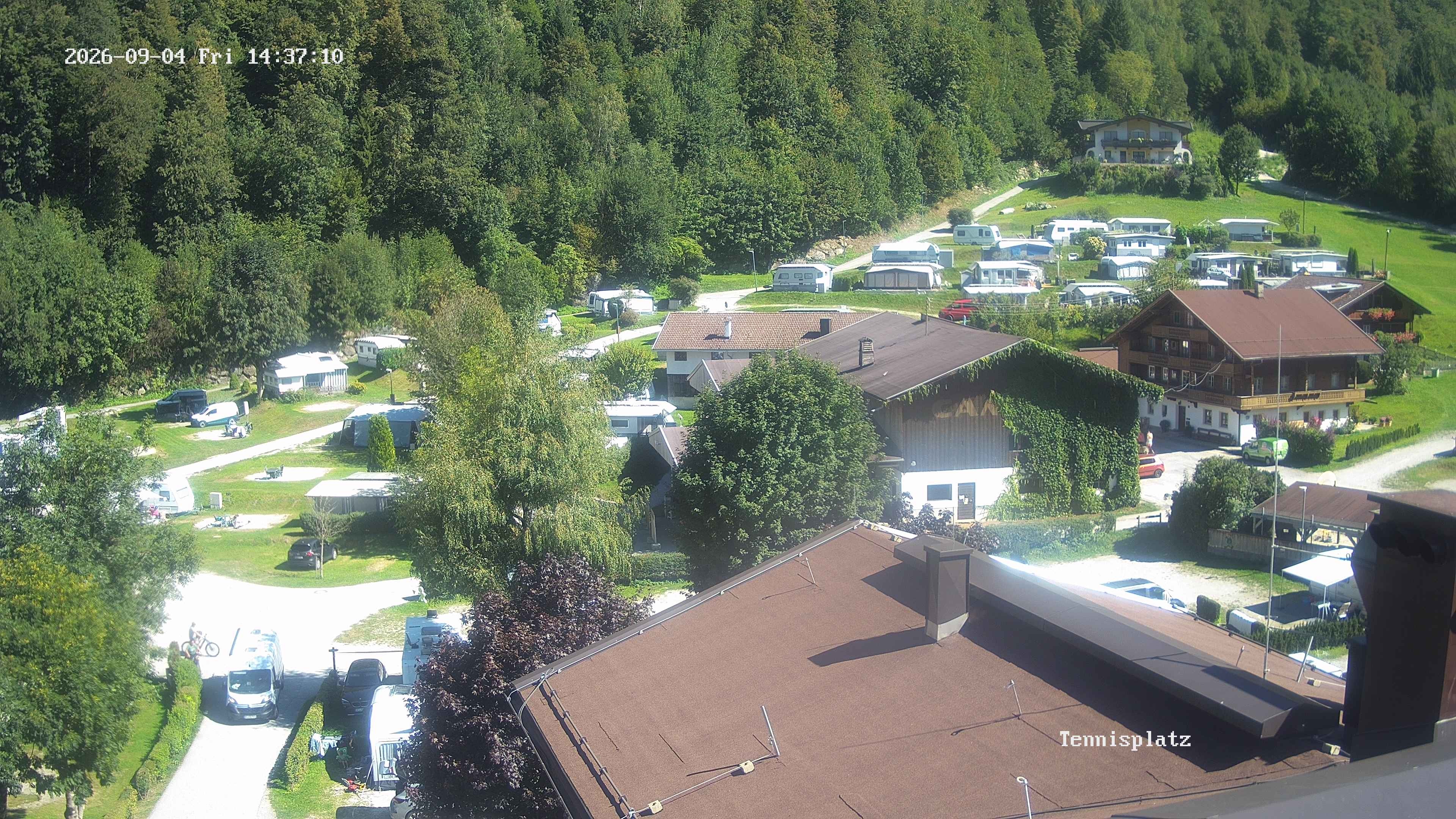 Archiv Foto Webcam Camping Aufenfeld - Appartements