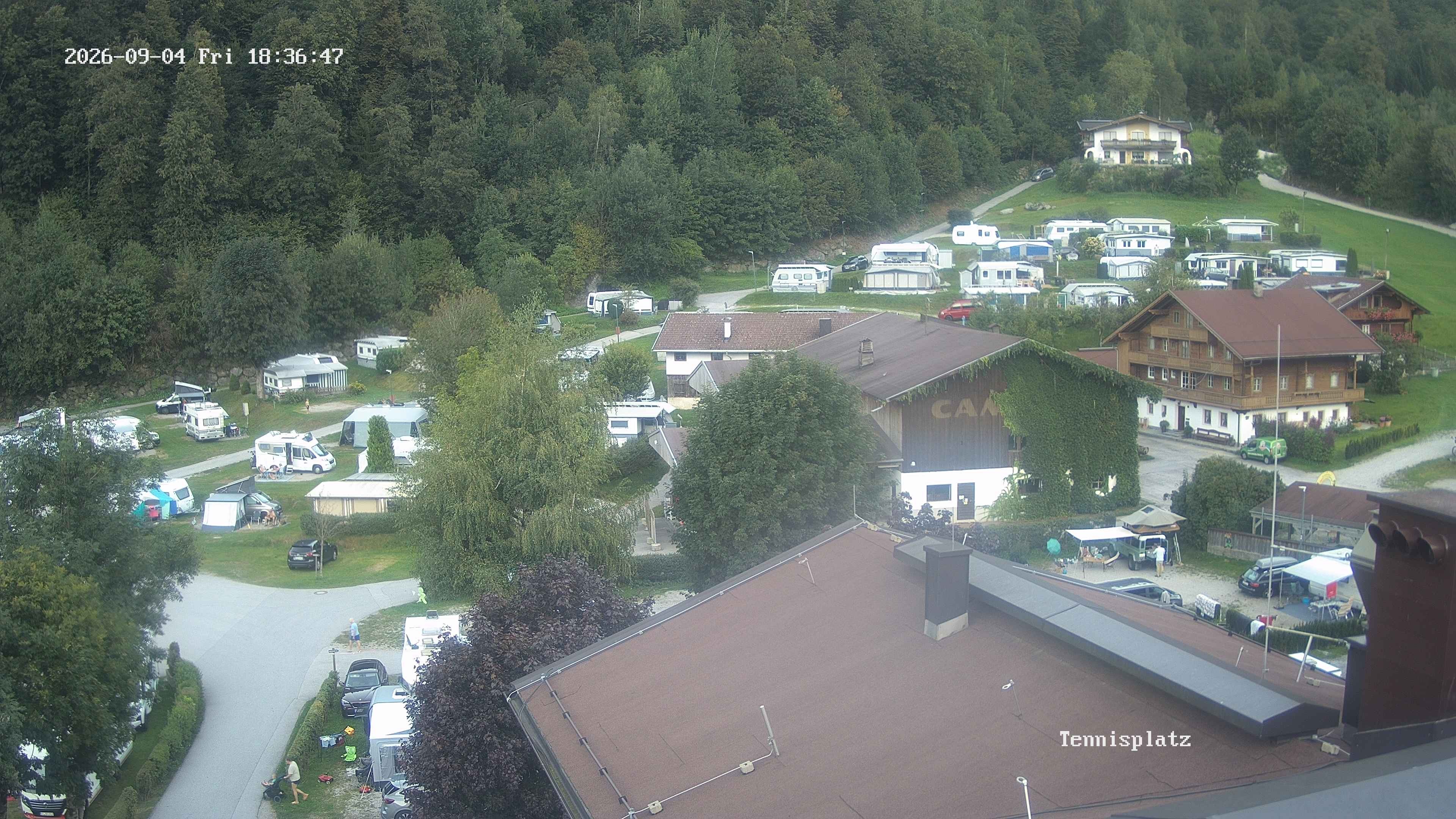 Archiv Foto Webcam Camping Aufenfeld - Appartements
