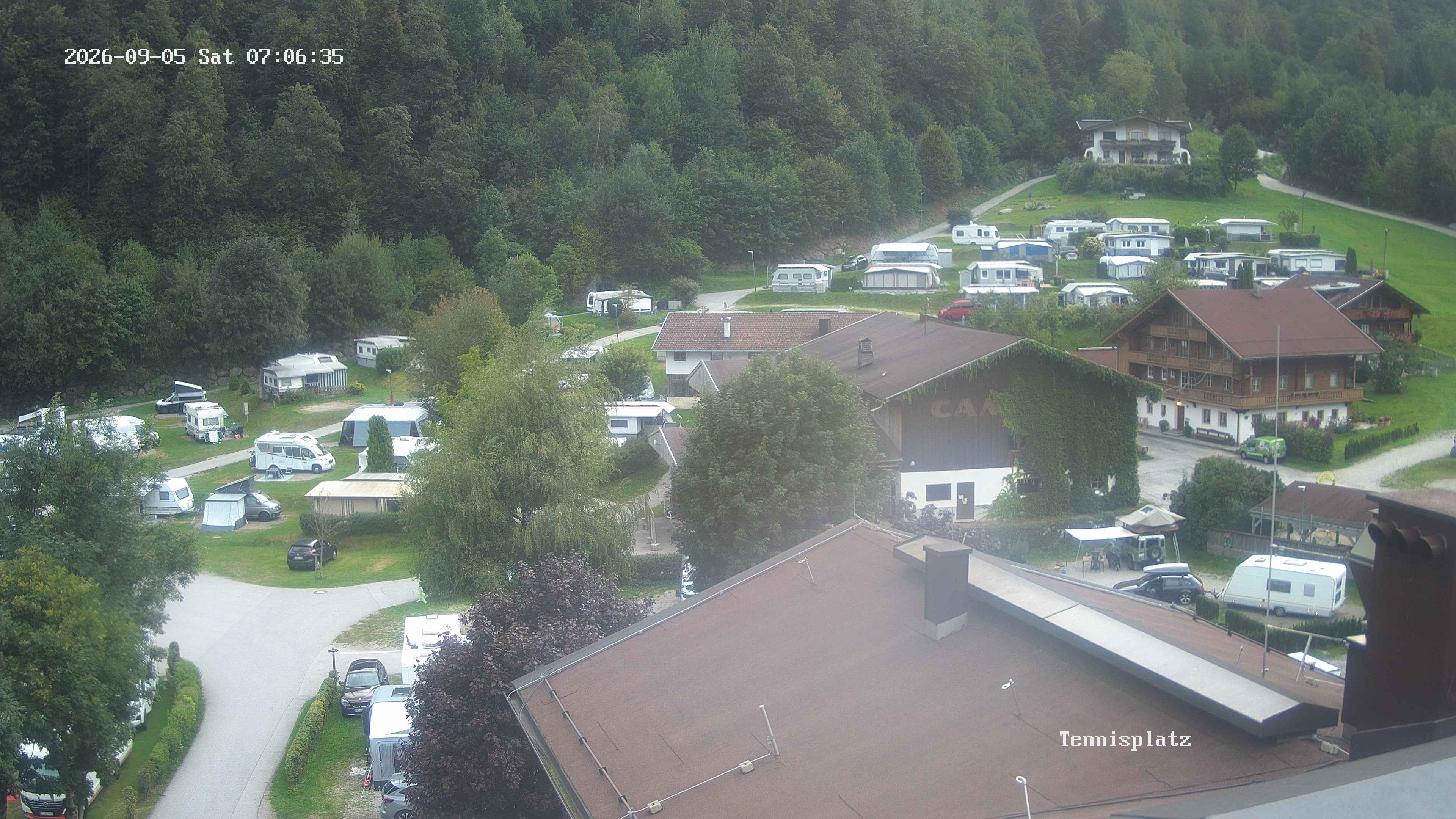 Archiv Foto Webcam Camping Aufenfeld - Appartements