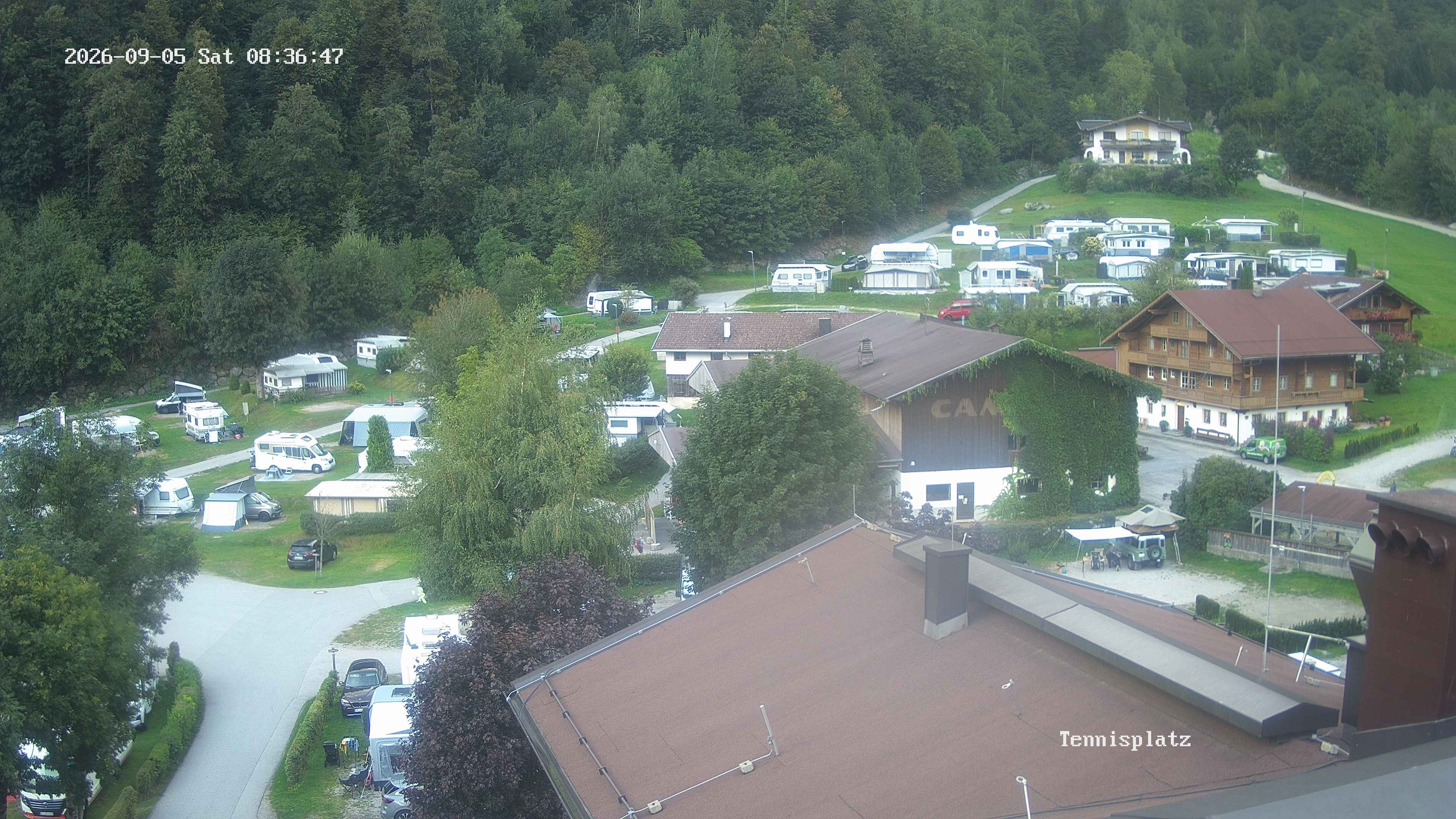 Archiv Foto Webcam Camping Aufenfeld - Appartements