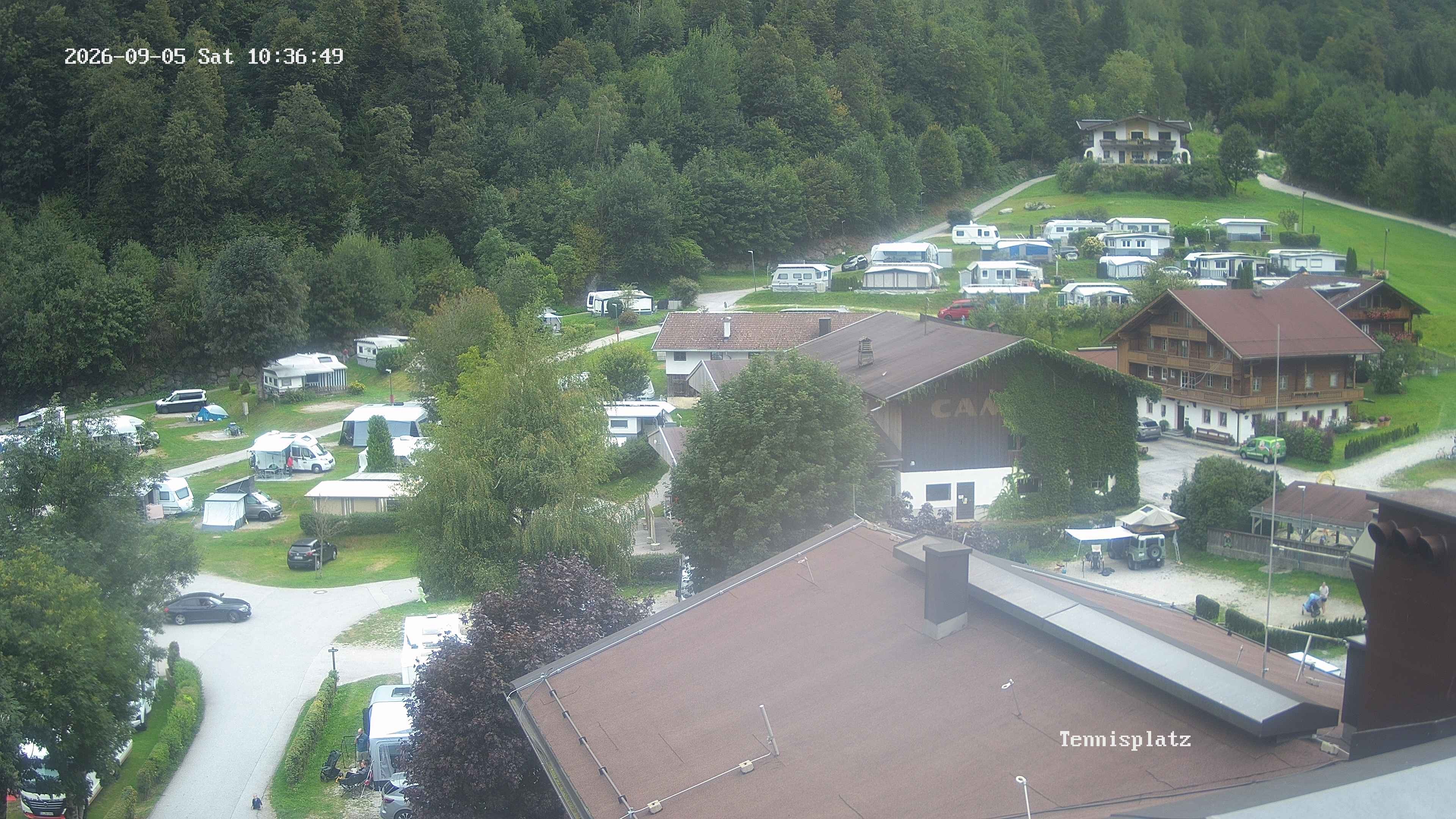 Archiv Foto Webcam Camping Aufenfeld - Appartements