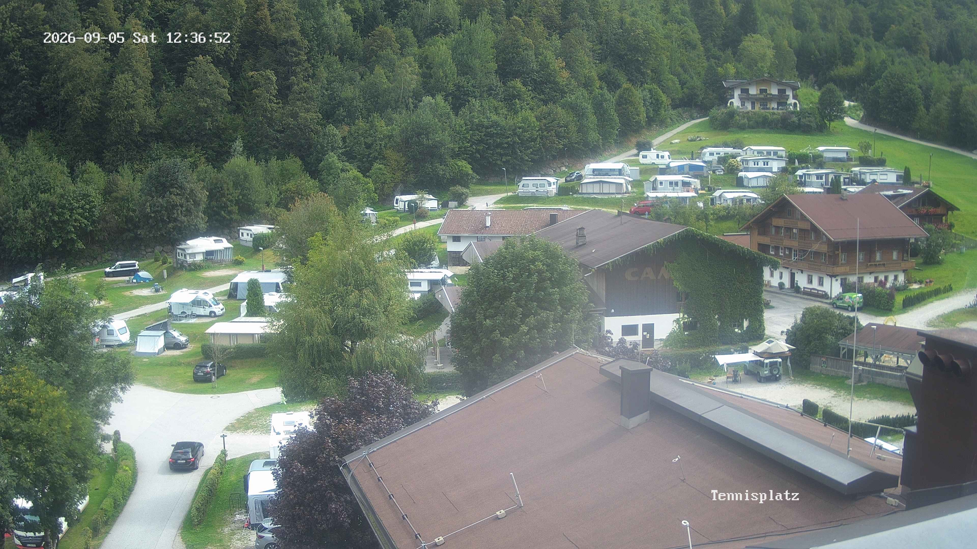 Archiv Foto Webcam Camping Aufenfeld - Appartements