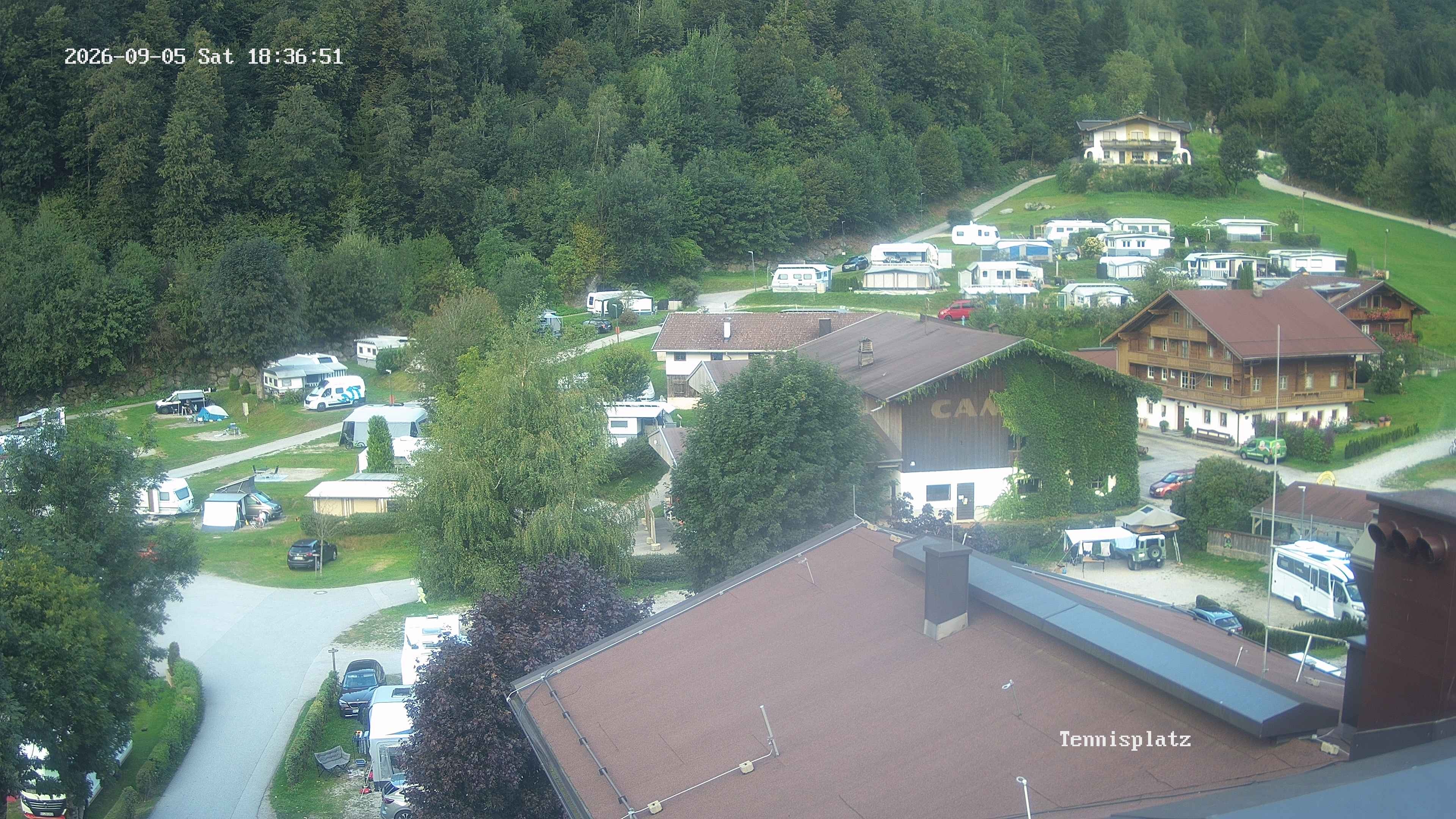 Archiv Foto Webcam Camping Aufenfeld - Appartements
