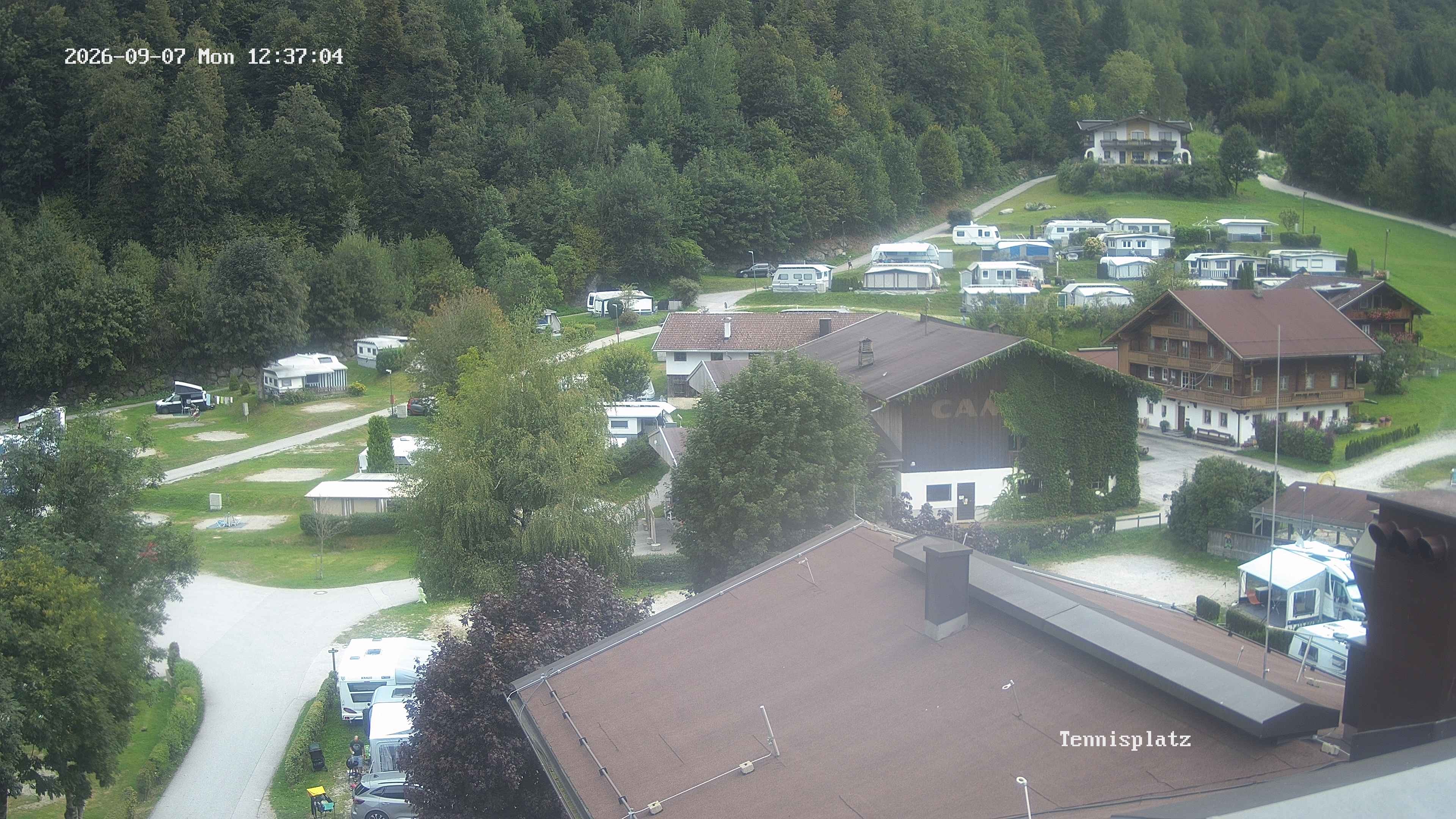 Archiv Foto Webcam Camping Aufenfeld - Appartements