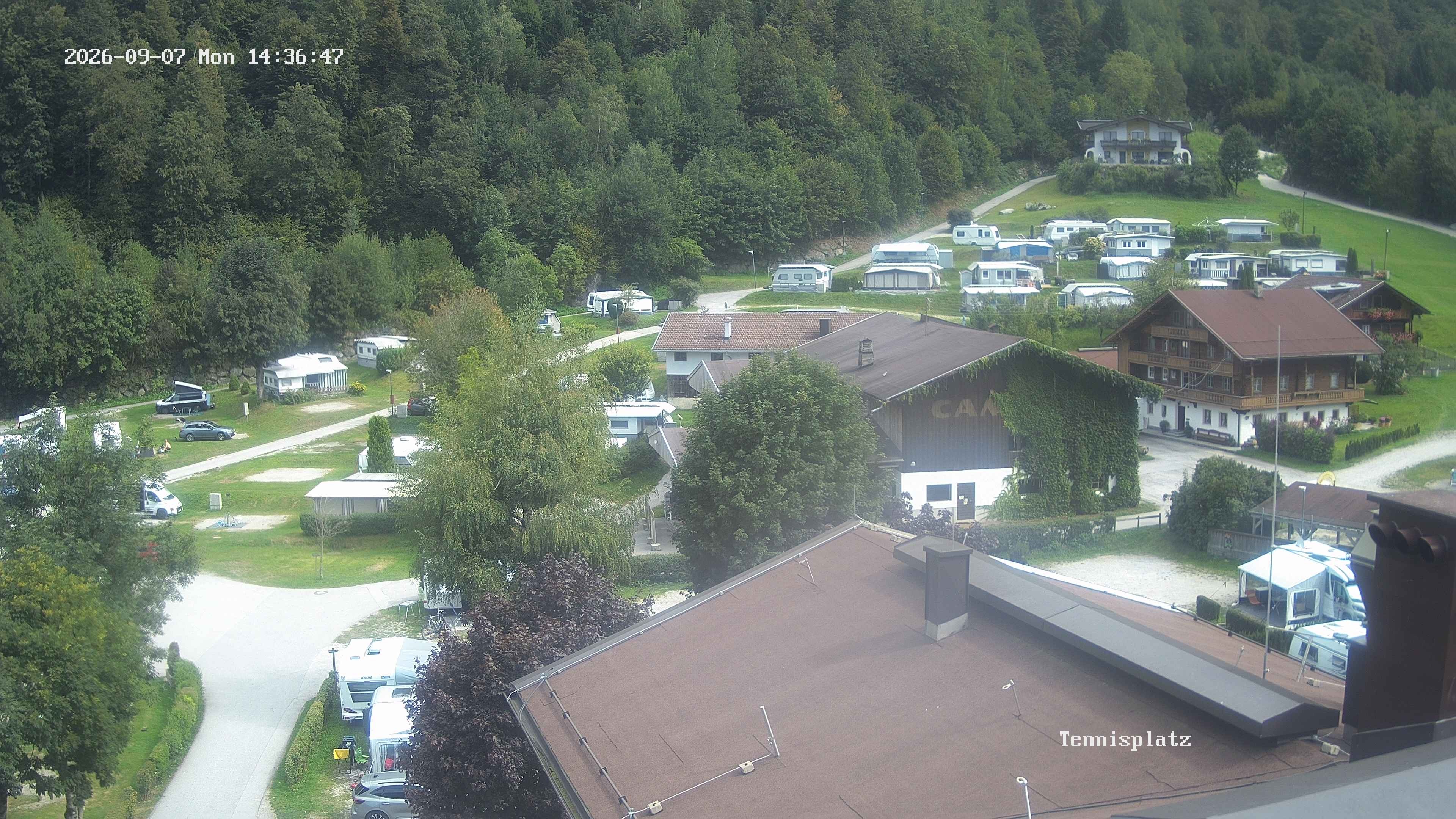 Archiv Foto Webcam Camping Aufenfeld - Appartements