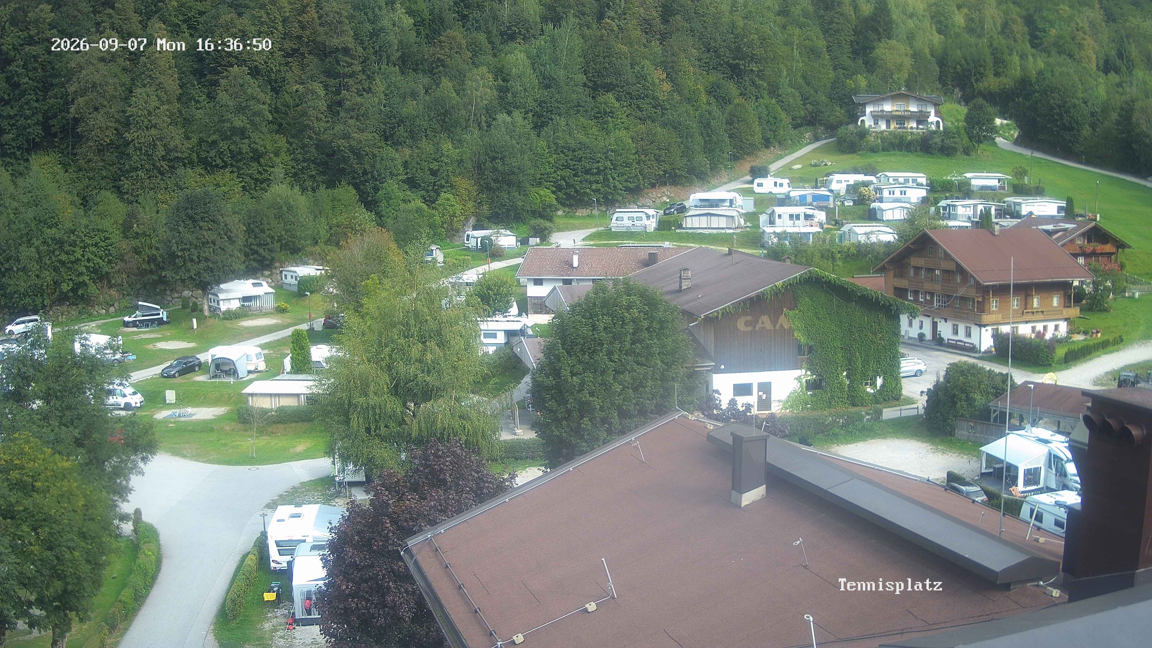 Archiv Foto Webcam Camping Aufenfeld - Appartements