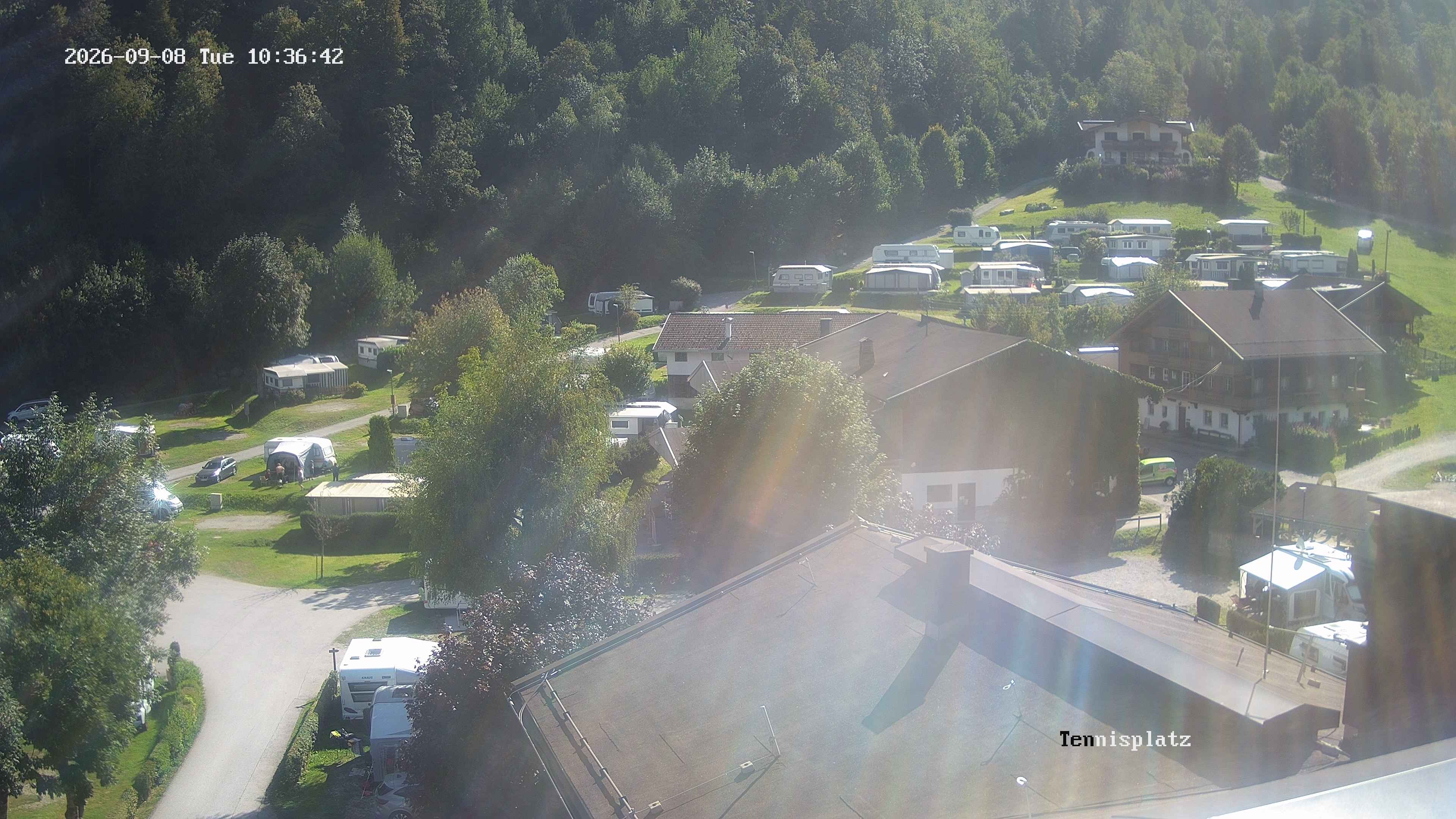 Archiv Foto Webcam Camping Aufenfeld - Appartements