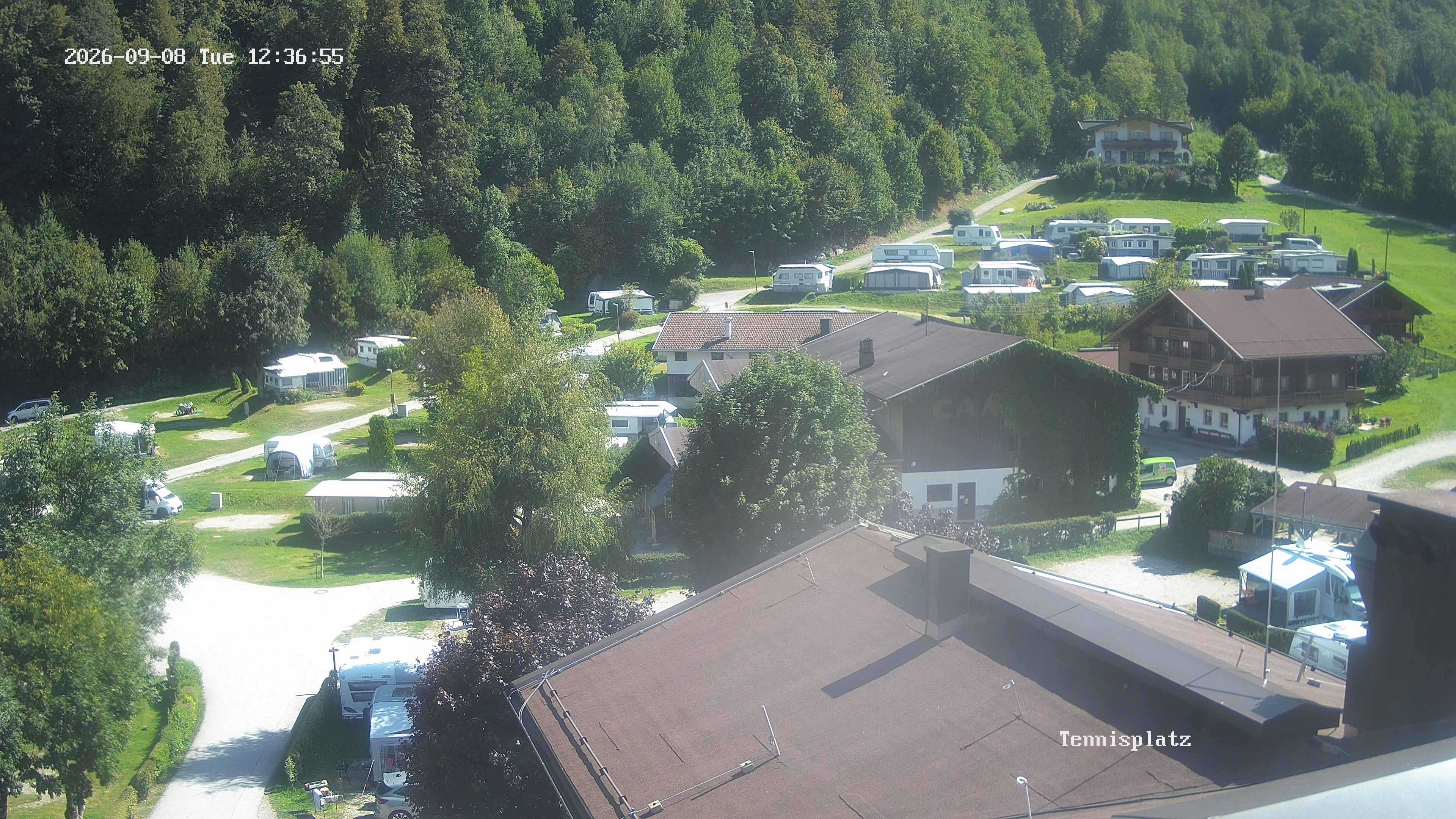 Archiv Foto Webcam Camping Aufenfeld - Appartements