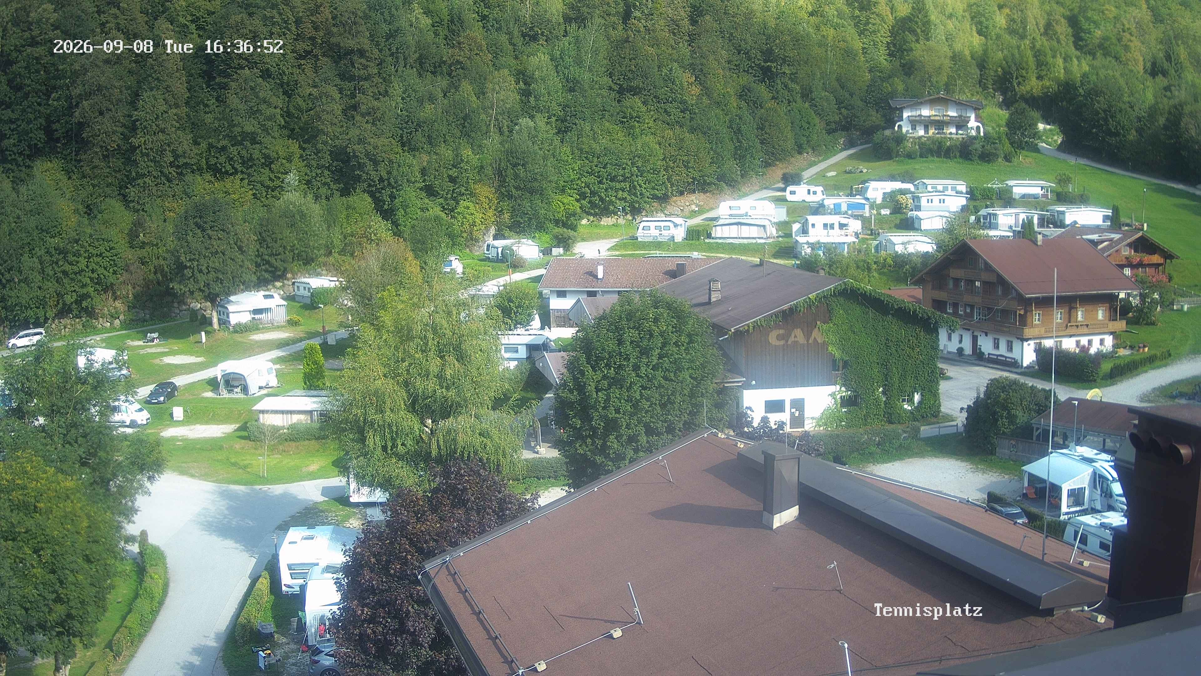 Archiv Foto Webcam Camping Aufenfeld - Appartements