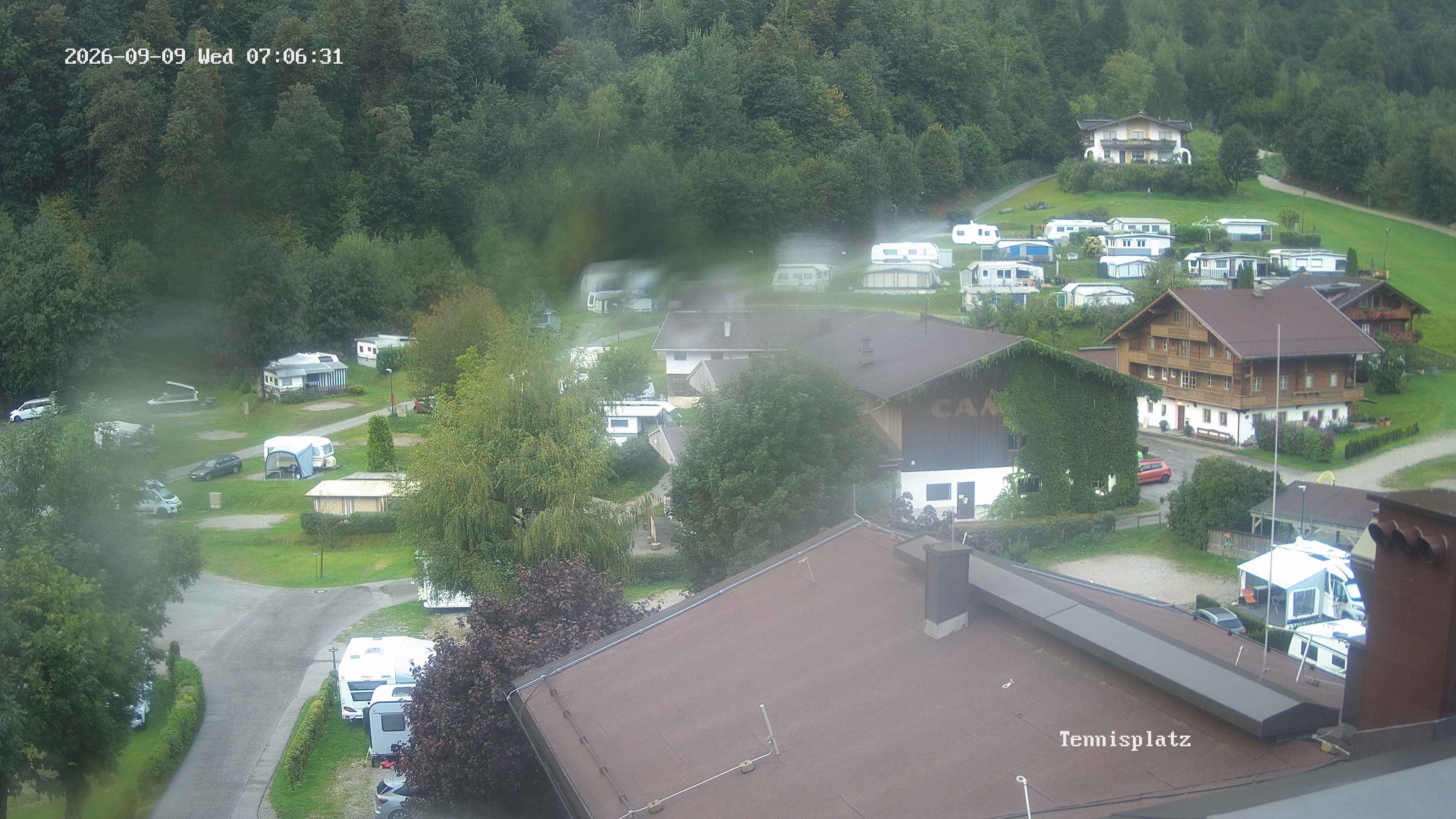 Archived image Webcam Camping Aufenfeld - View Wiesenhof
