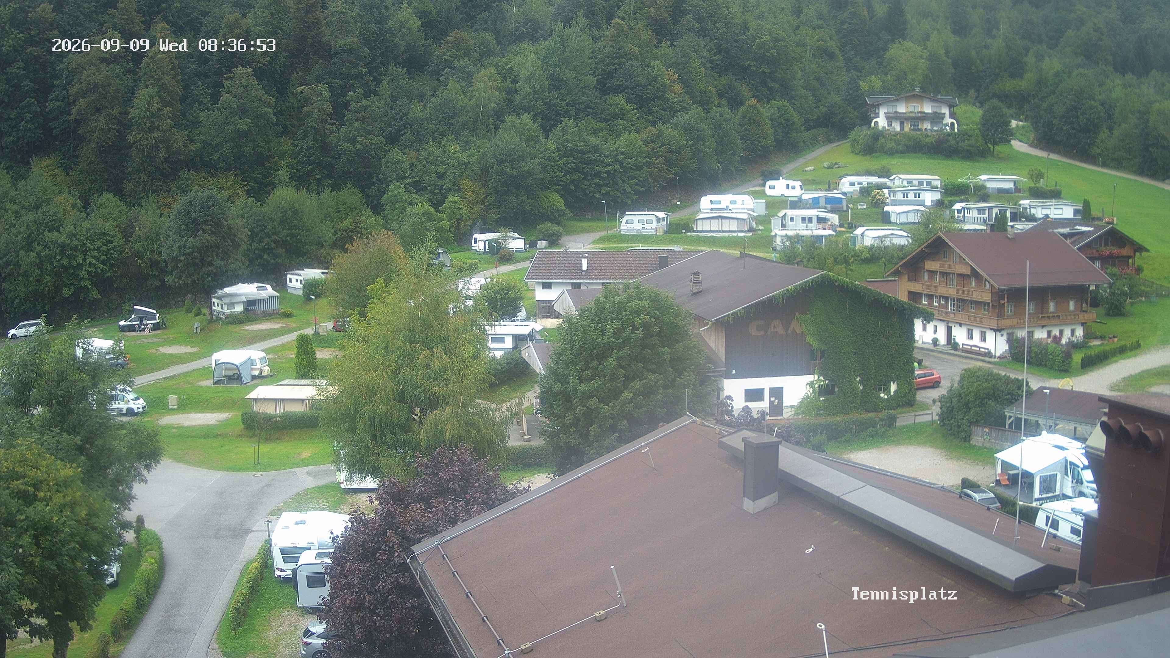 Archived image Webcam Camping Aufenfeld - View Wiesenhof
