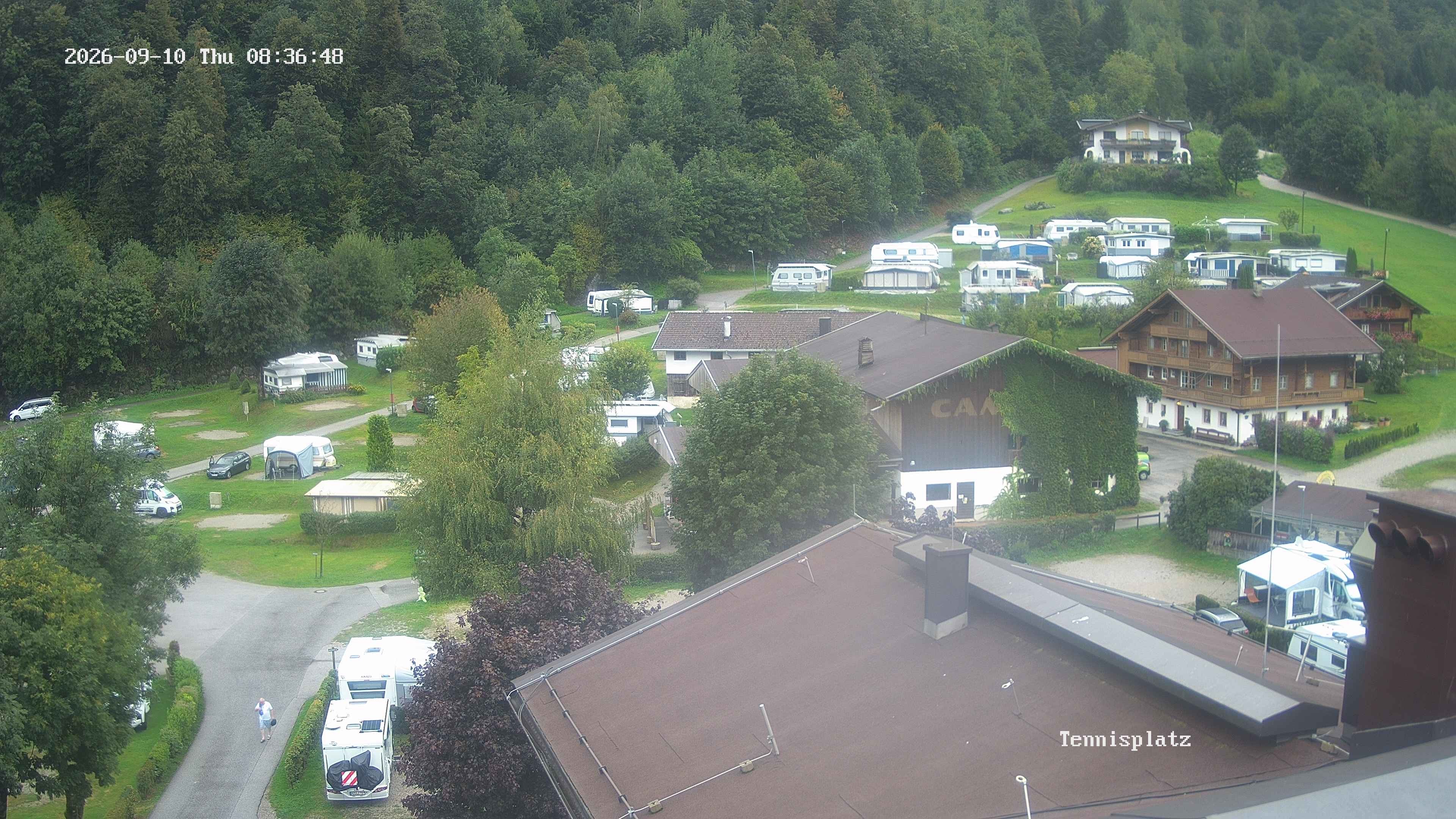 Archived image Webcam Camping Aufenfeld - View Wiesenhof