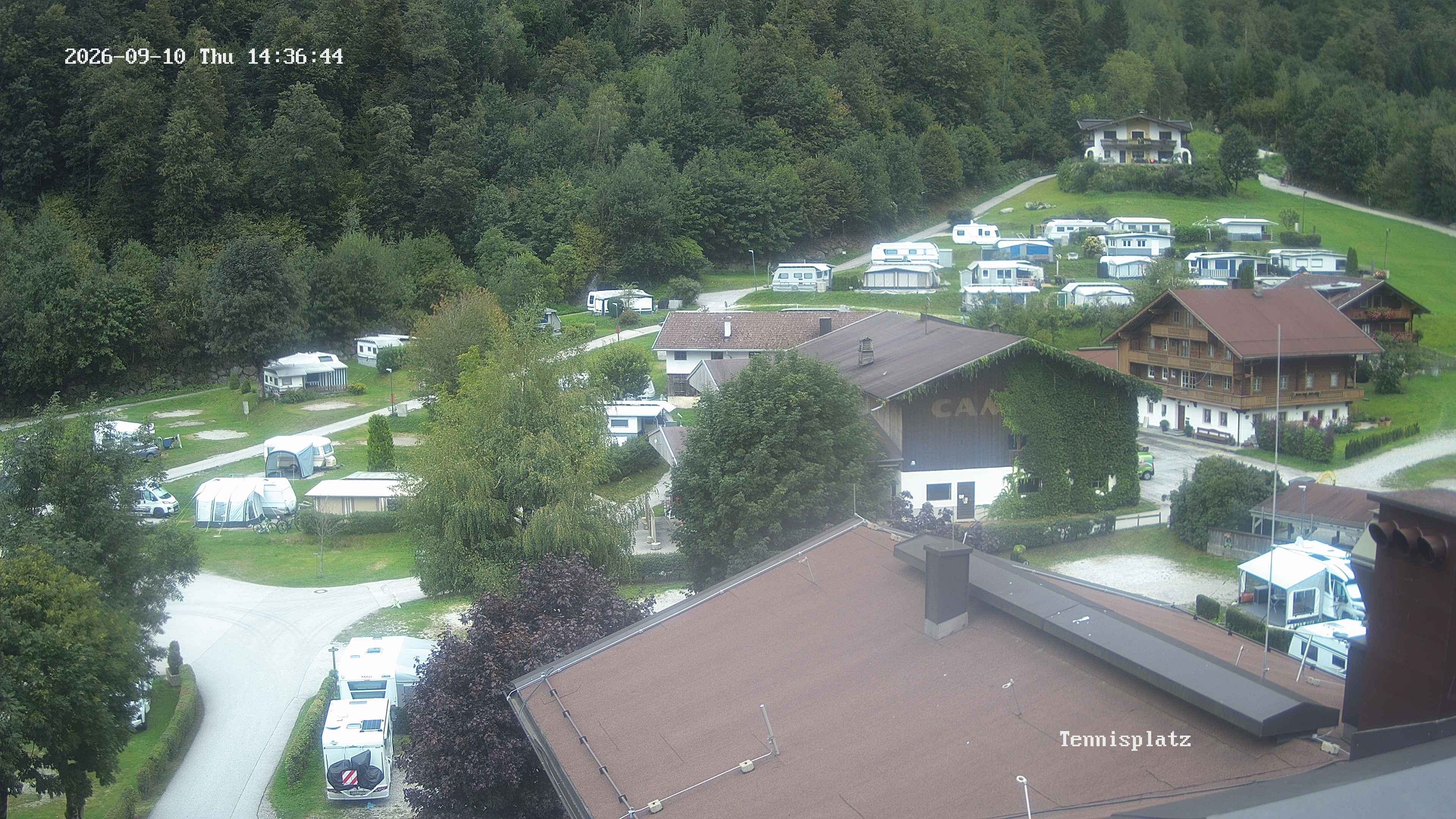 Archiv Foto Webcam Camping Aufenfeld - Appartements