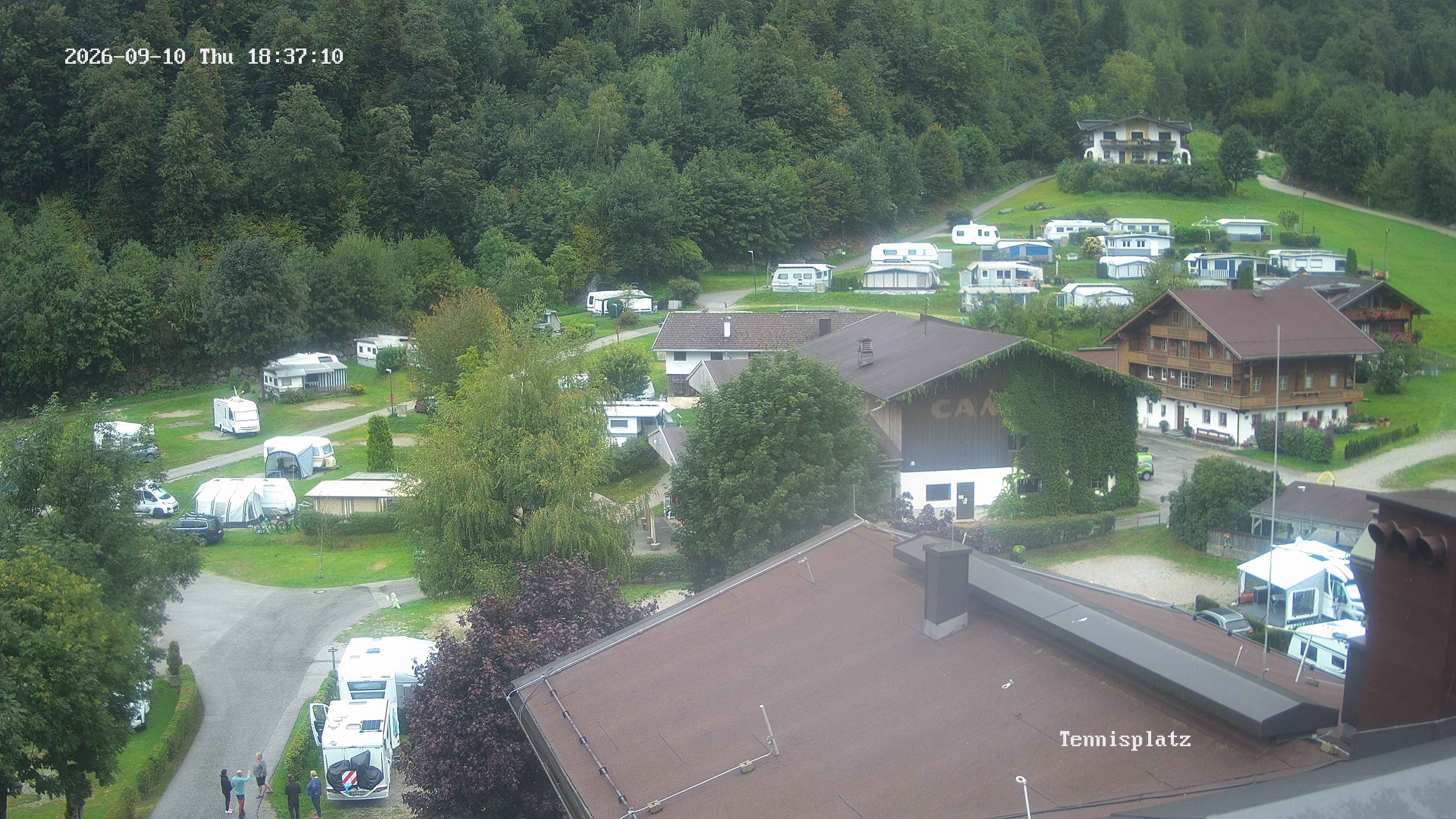 Archiv Foto Webcam Camping Aufenfeld - Appartements