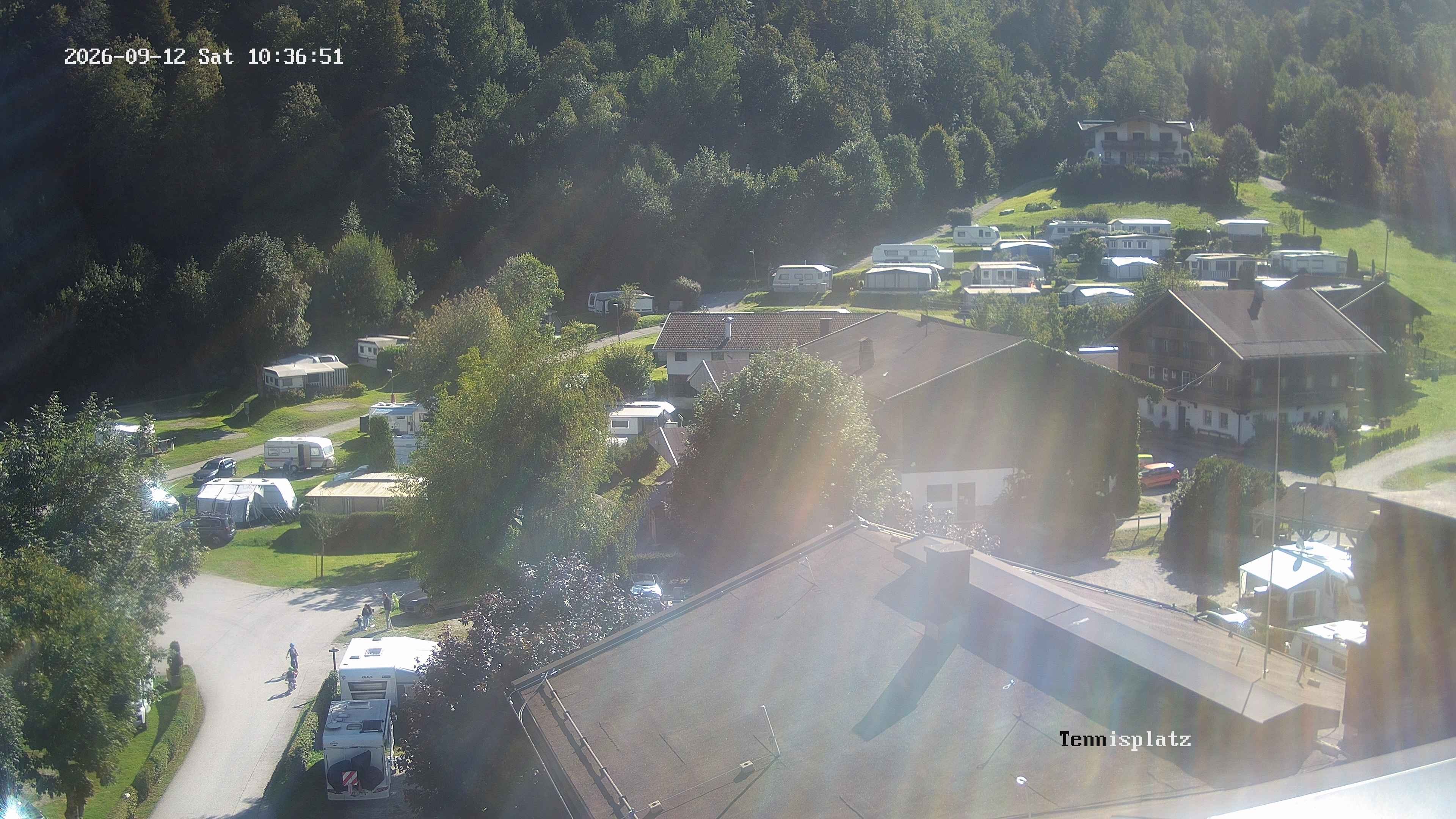 Archiv Foto Webcam Camping Aufenfeld - Appartements