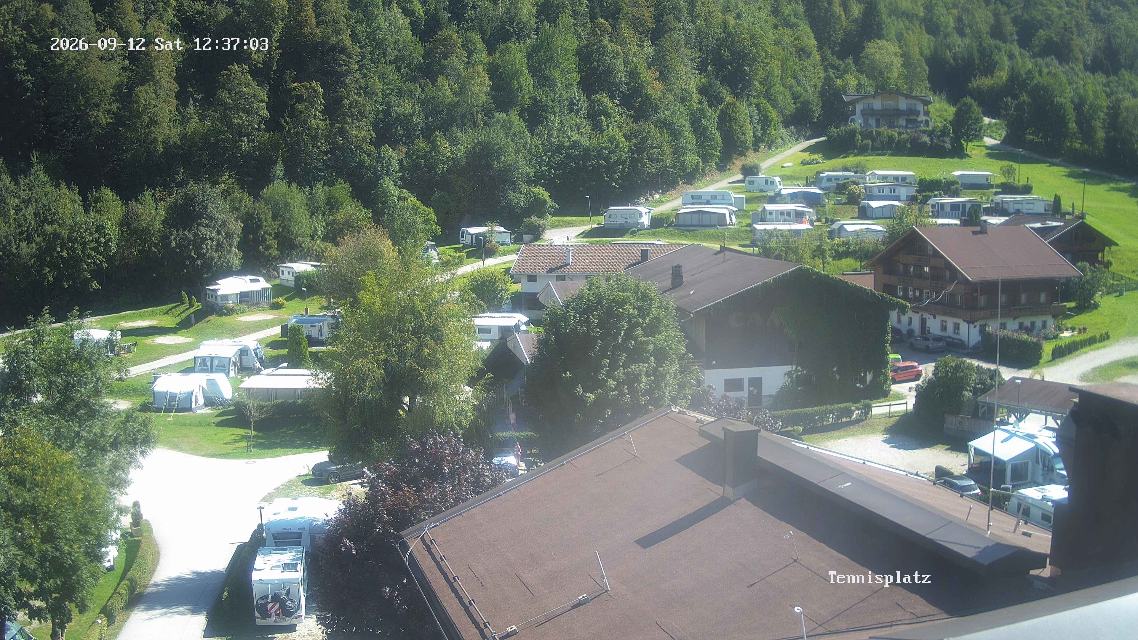Archiv Foto Webcam Camping Aufenfeld - Appartements