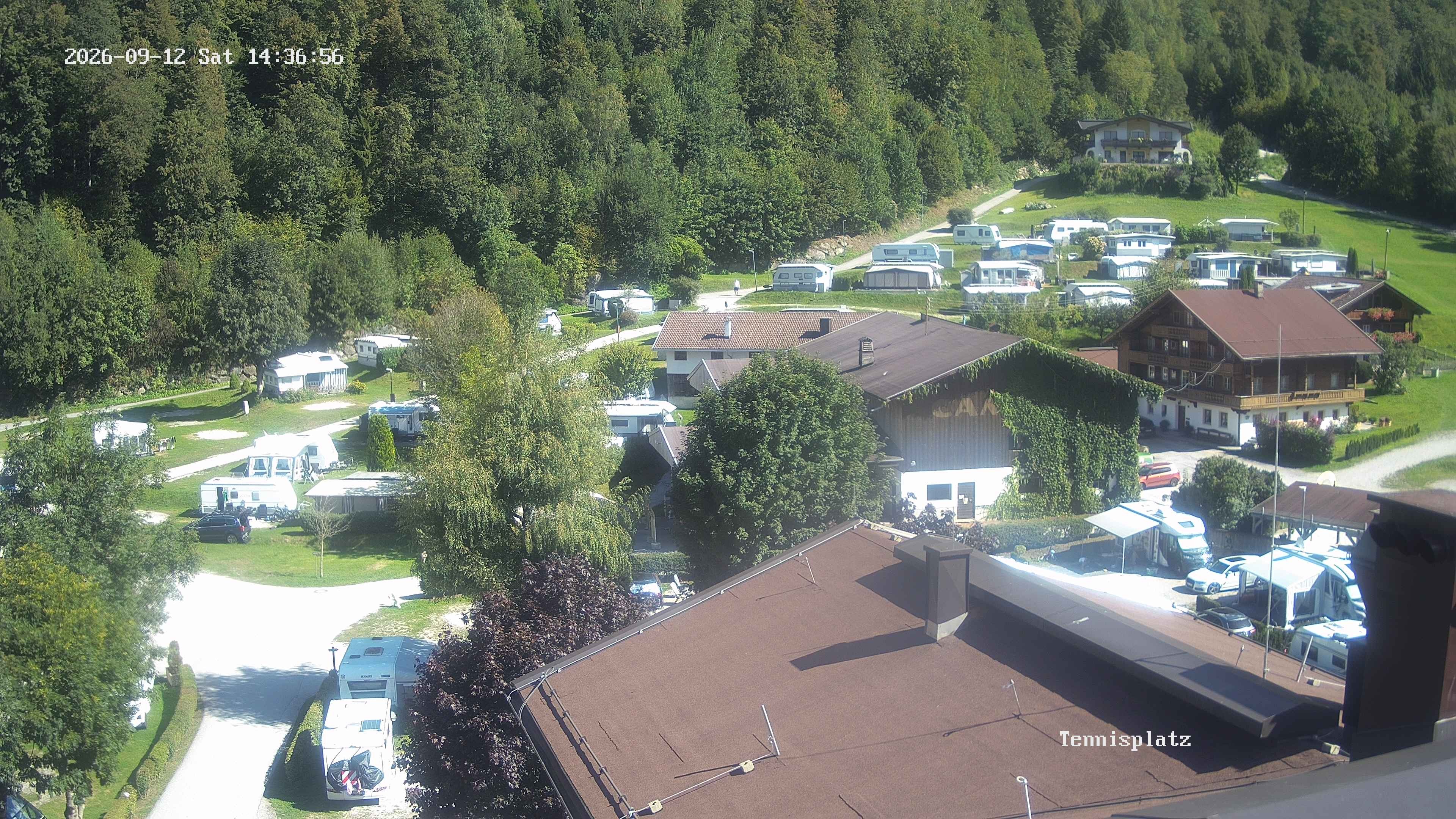 Archiv Foto Webcam Camping Aufenfeld - Appartements