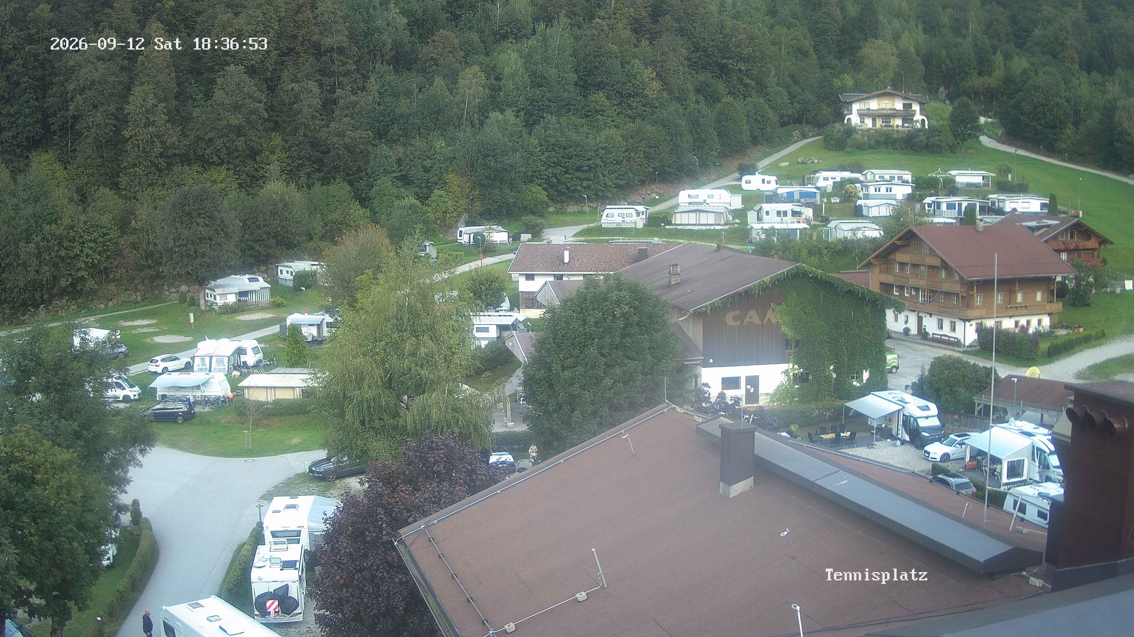 Archived image Webcam Camping Aufenfeld - View Wiesenhof
