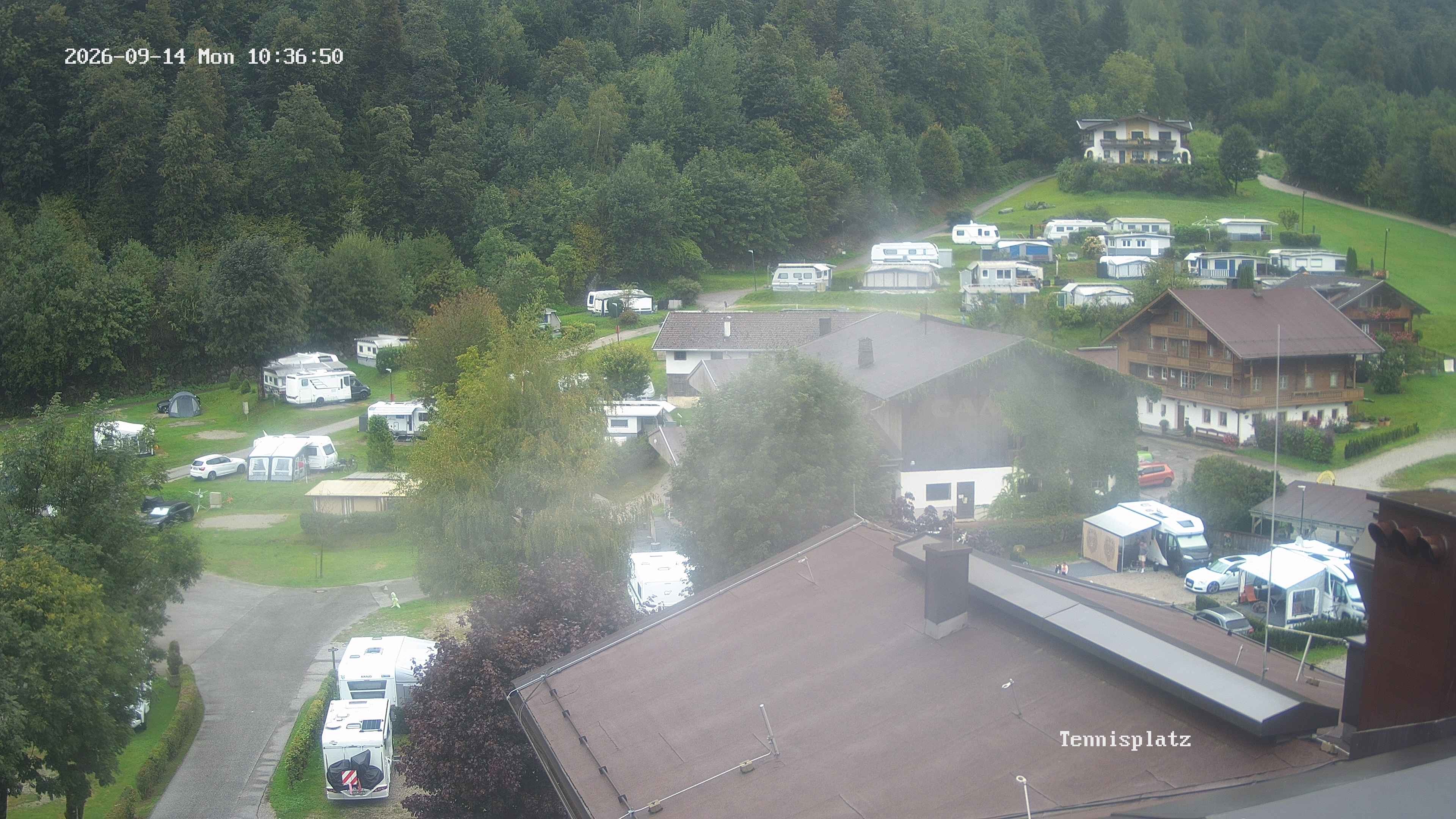 Archiv Foto Webcam Camping Aufenfeld - Appartements