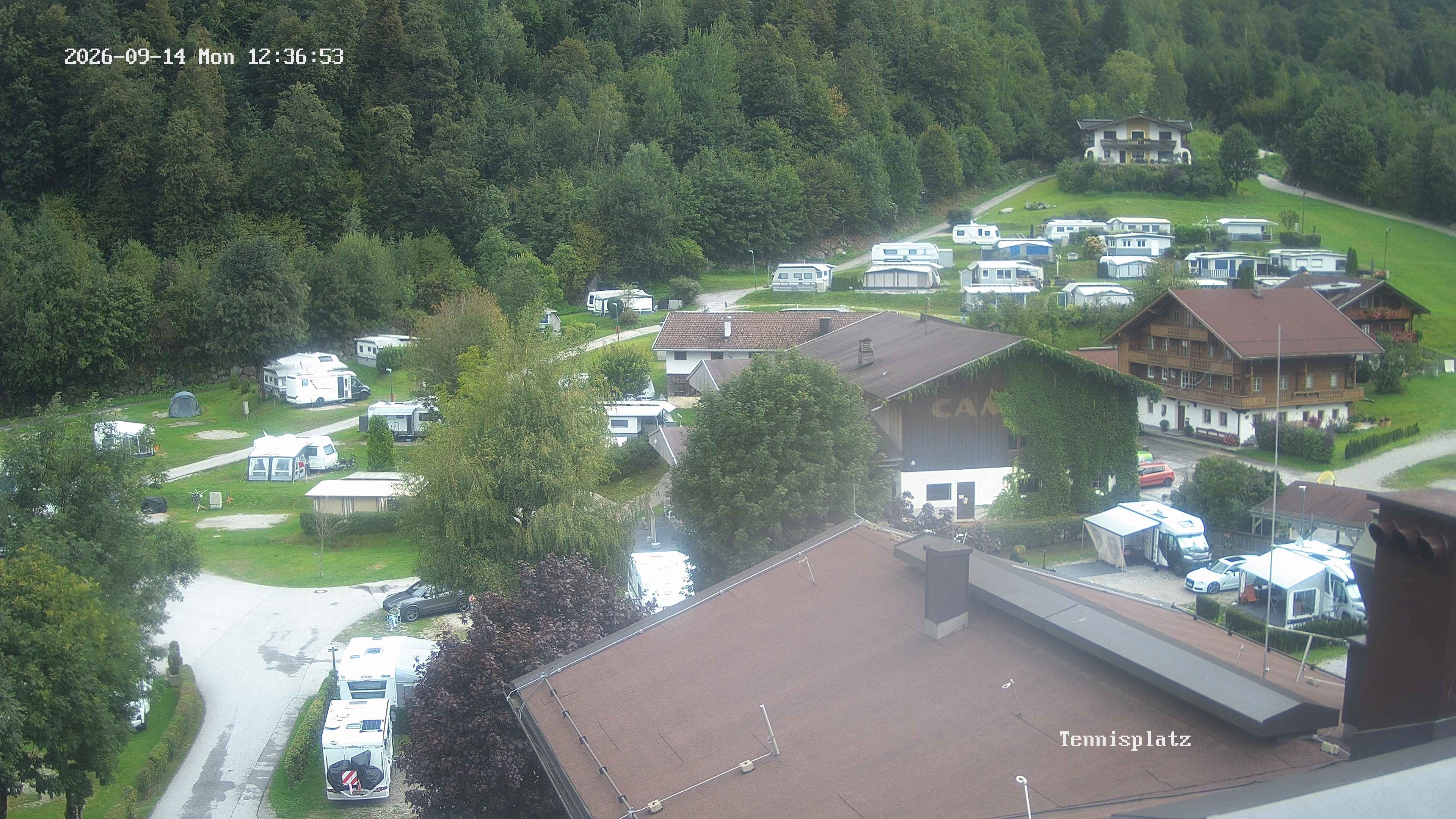 Archiv Foto Webcam Camping Aufenfeld - Appartements