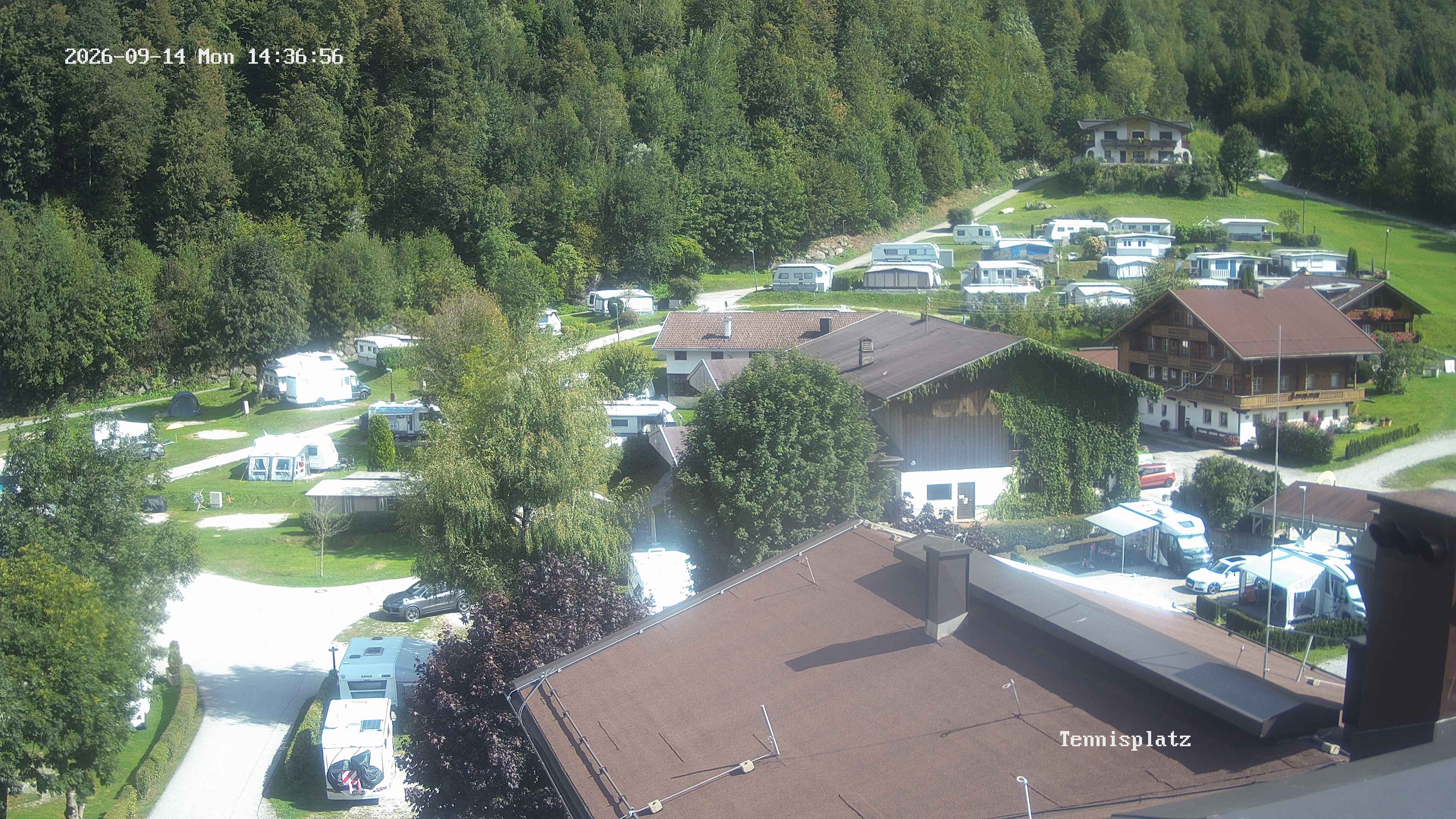 Archiv Foto Webcam Camping Aufenfeld - Appartements