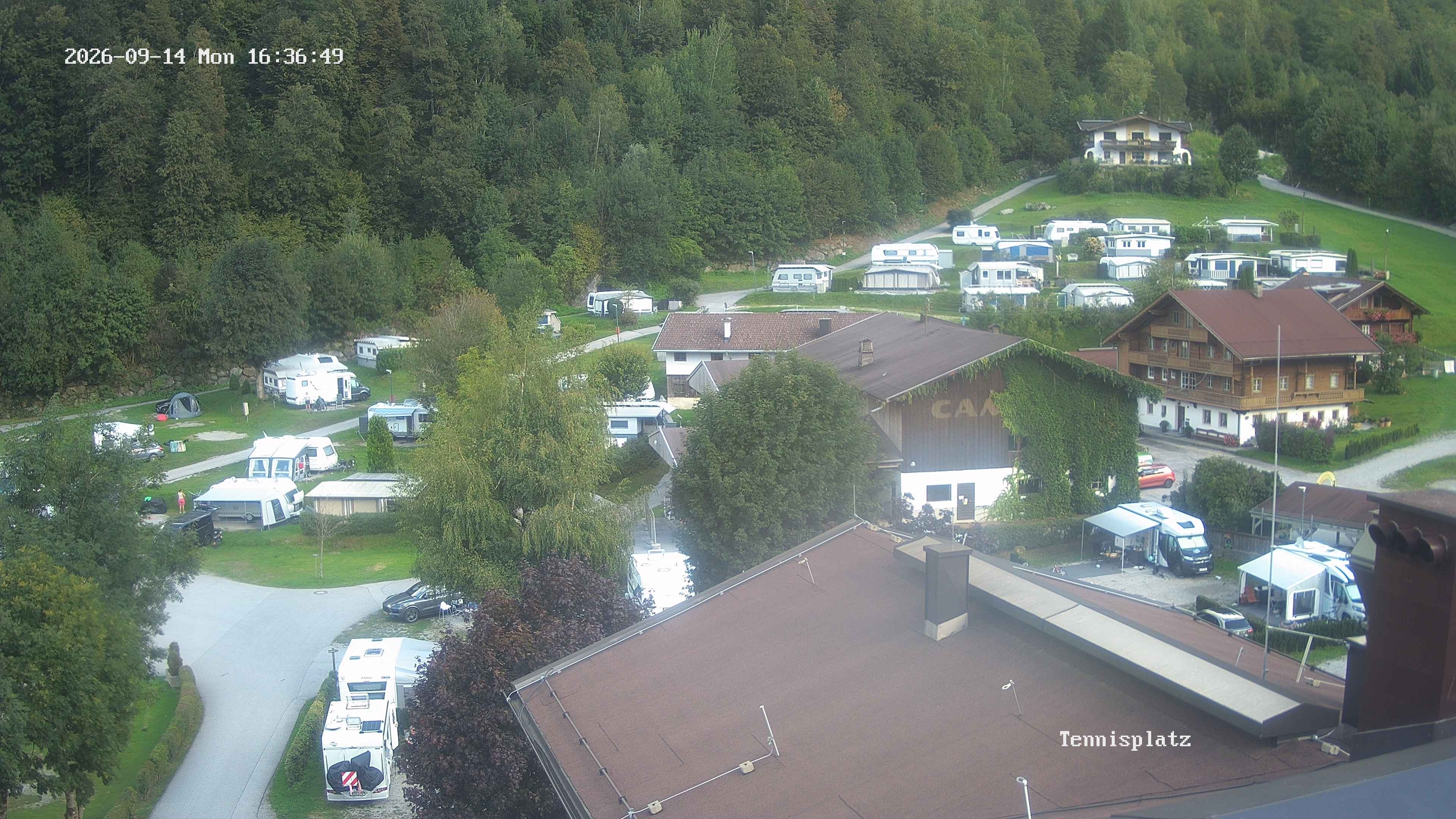 Archiv Foto Webcam Camping Aufenfeld - Appartements