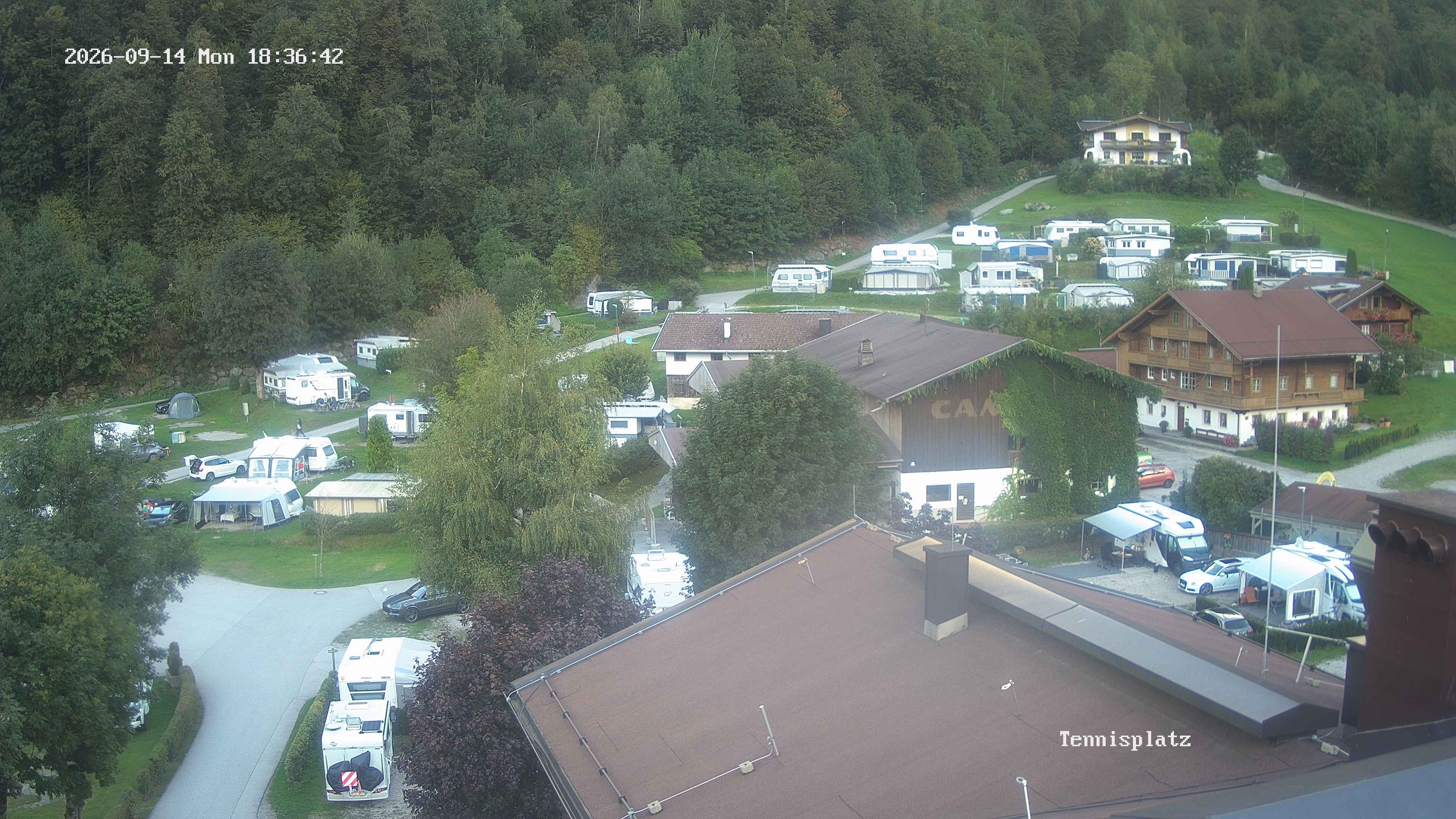 Archiv Foto Webcam Camping Aufenfeld - Appartements