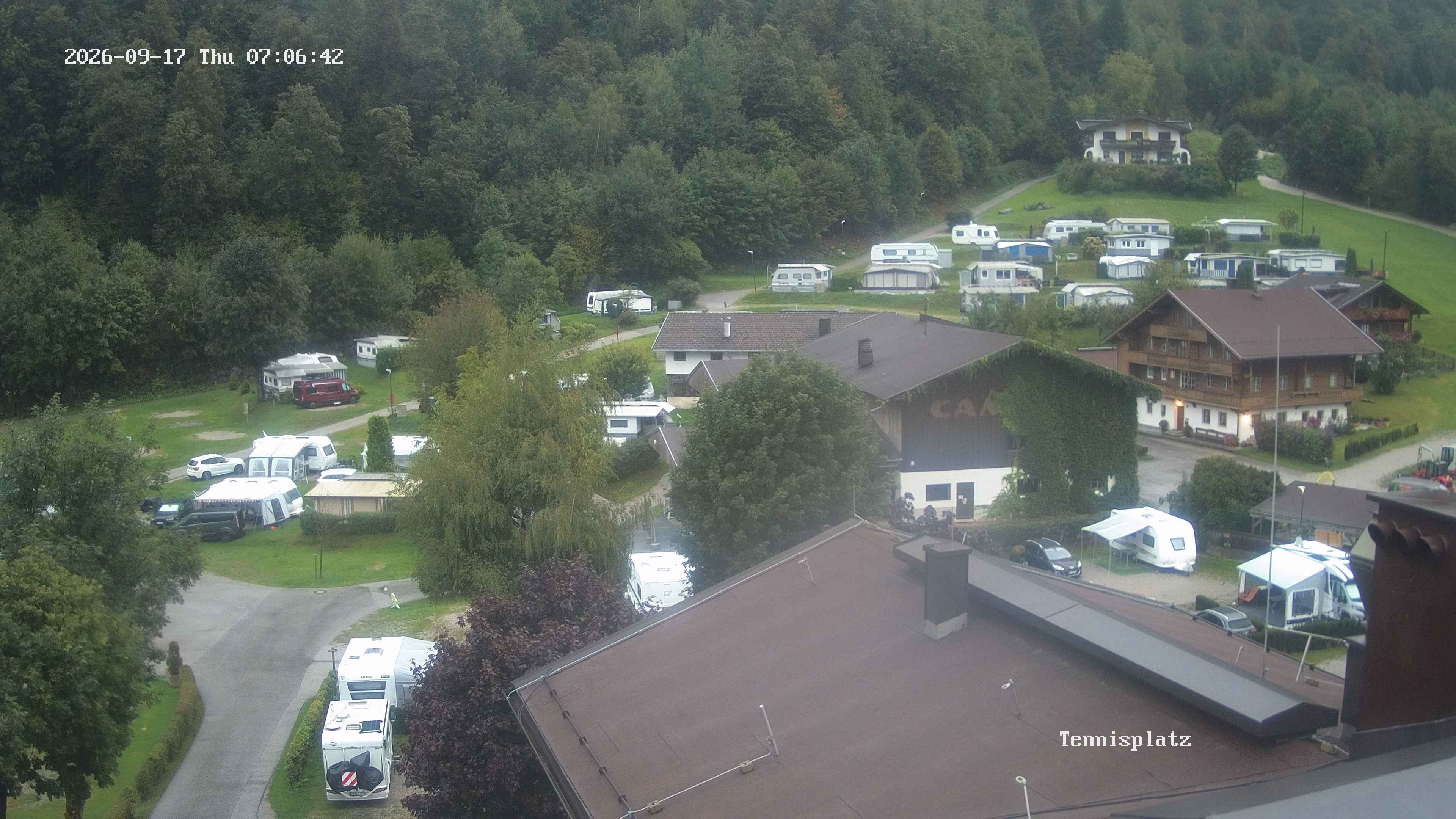 Archiv Foto Webcam Camping Aufenfeld - Appartements