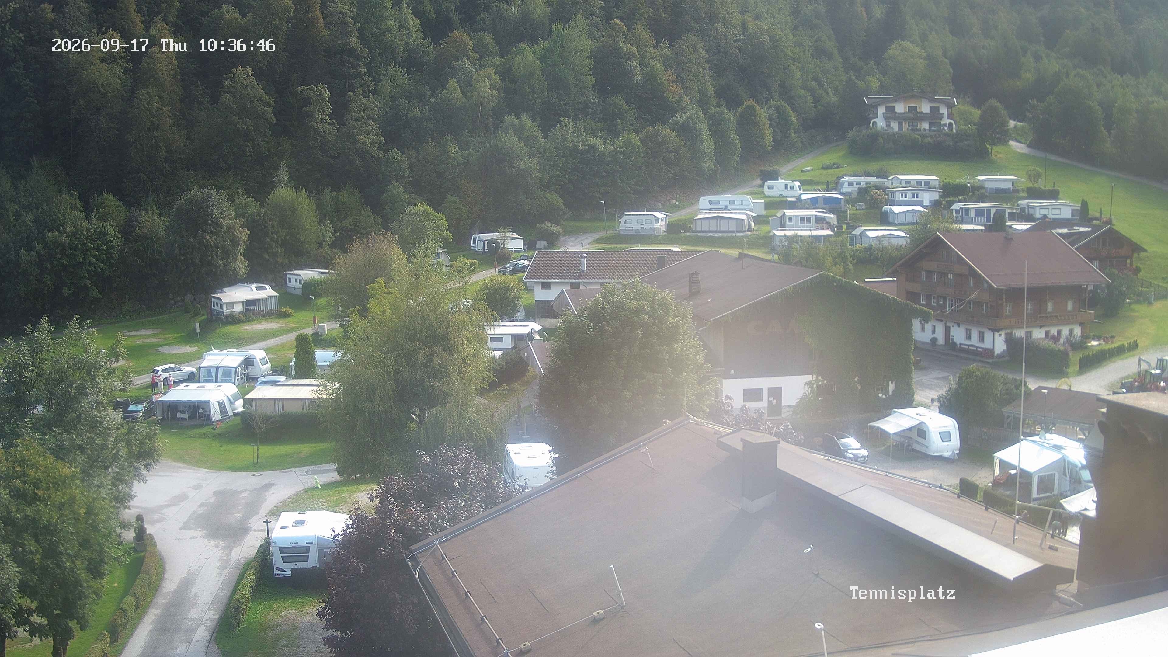 Archiv Foto Webcam Camping Aufenfeld - Appartements