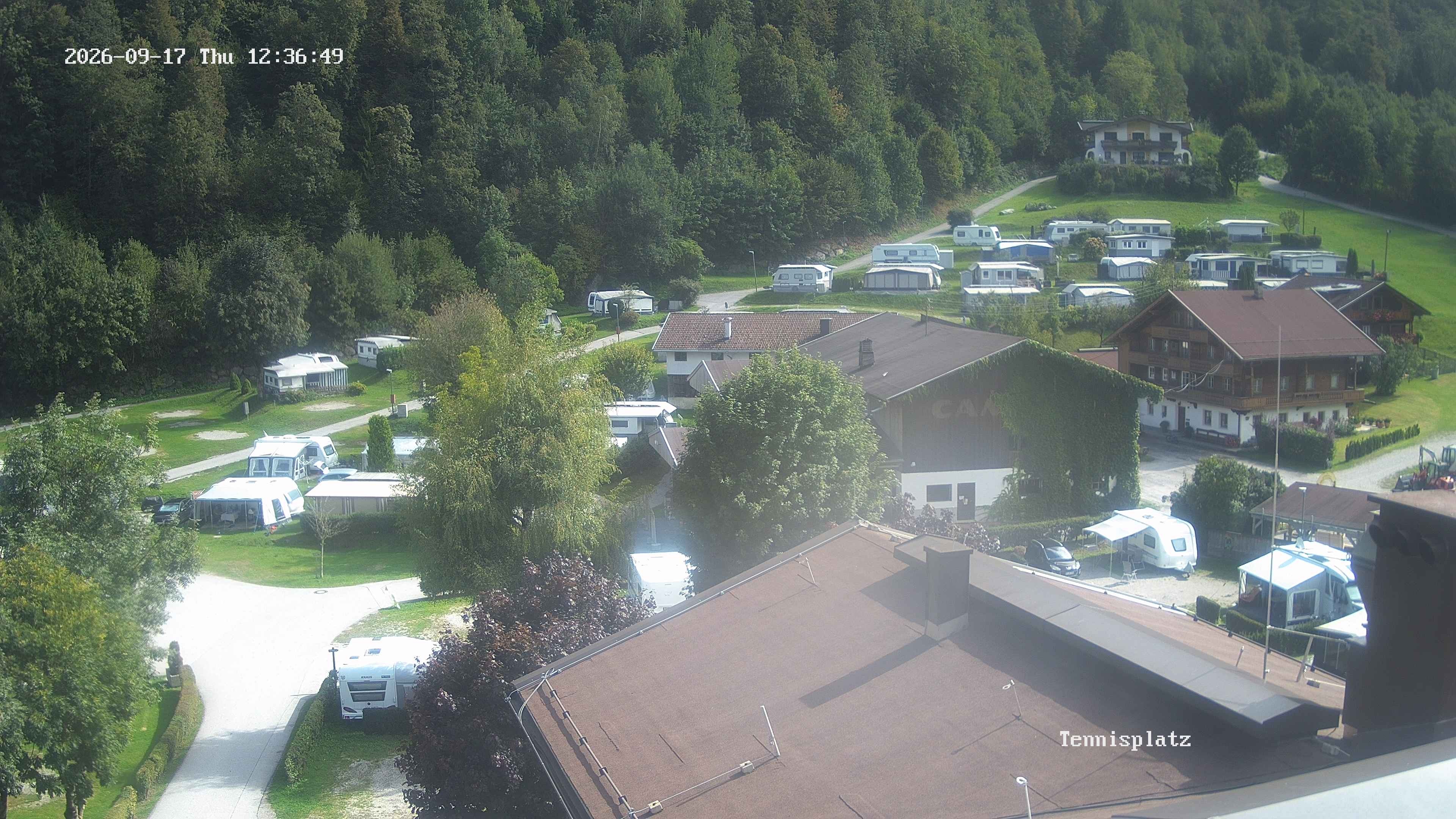 Archiv Foto Webcam Camping Aufenfeld - Appartements