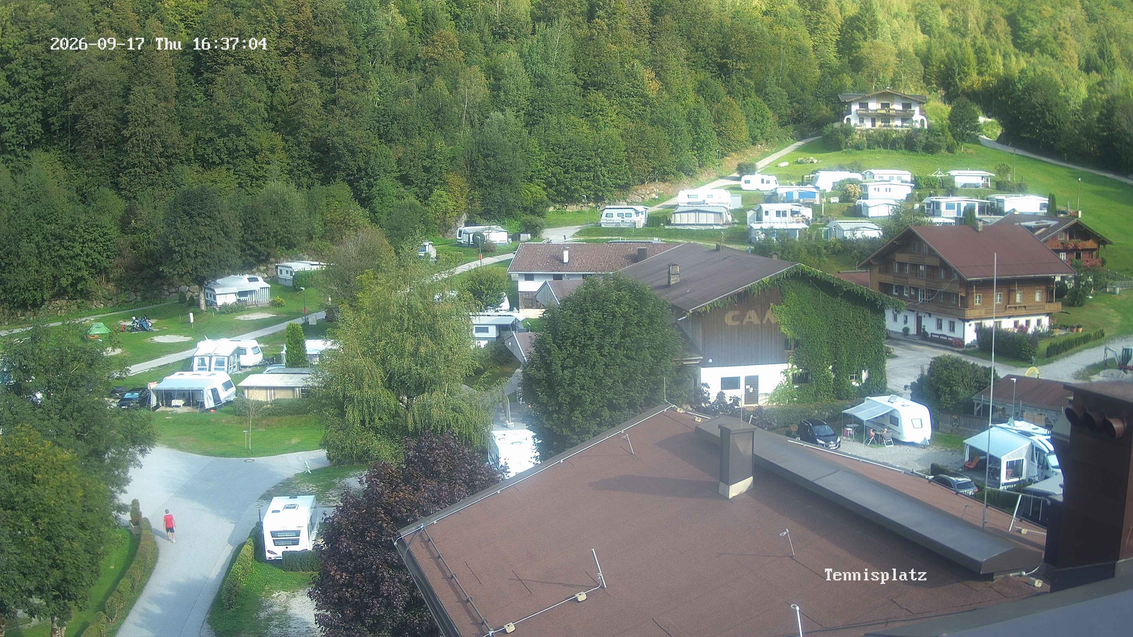 Archiv Foto Webcam Camping Aufenfeld - Appartements