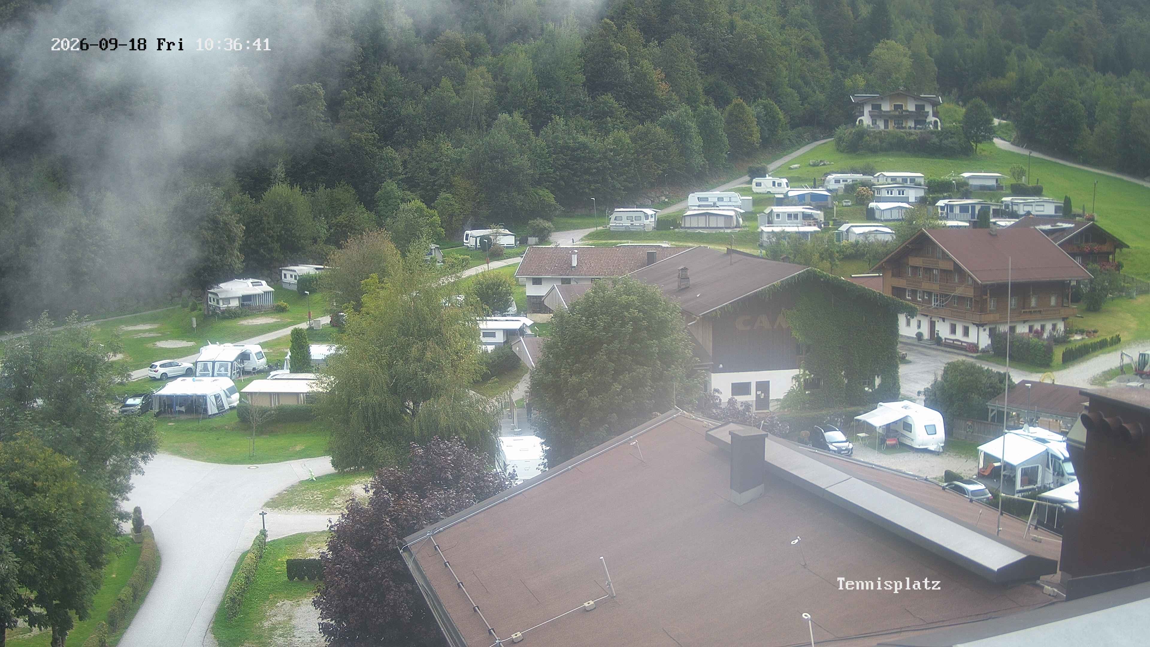 Archiv Foto Webcam Camping Aufenfeld - Appartements