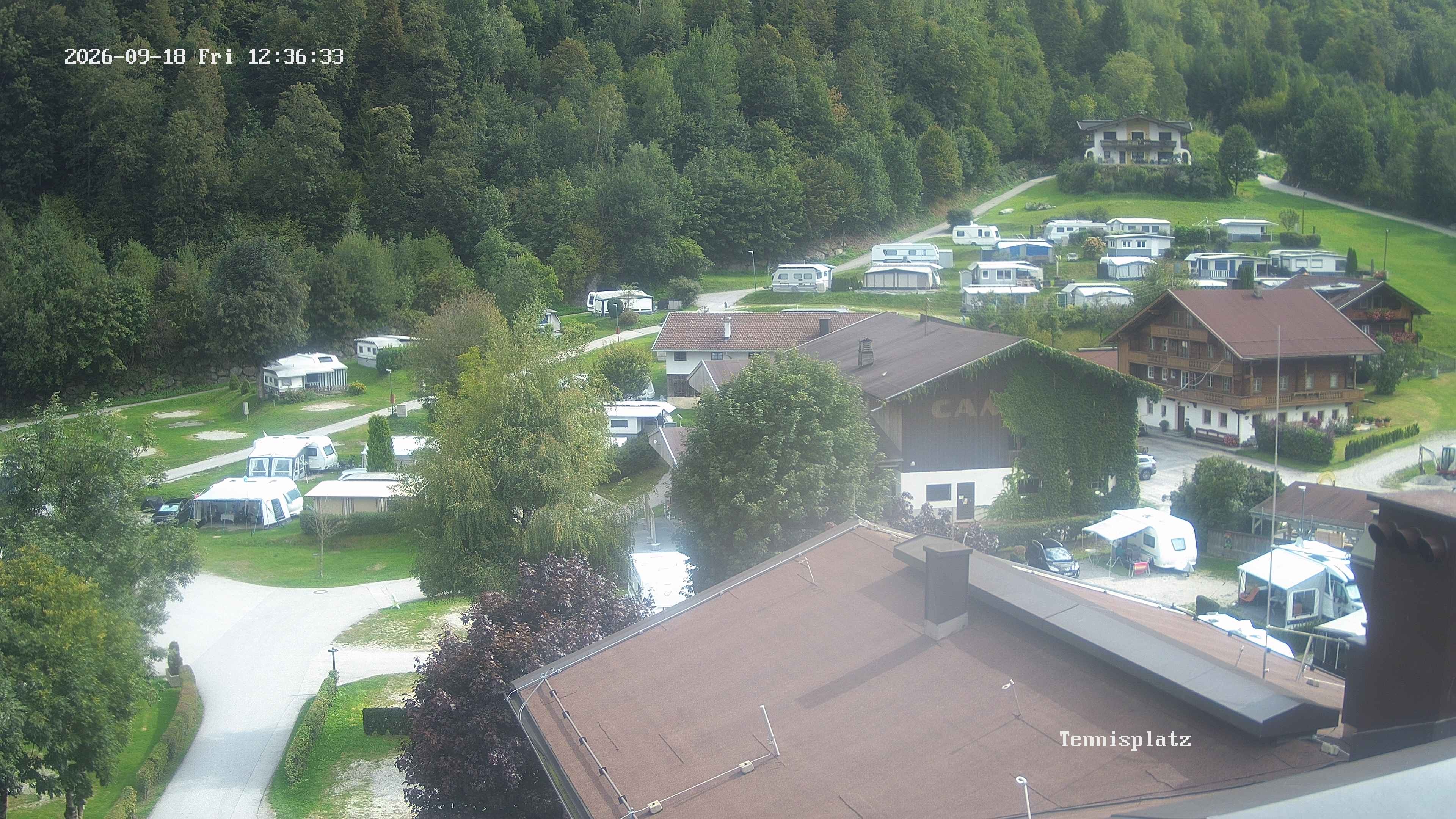 Archiv Foto Webcam Camping Aufenfeld - Appartements