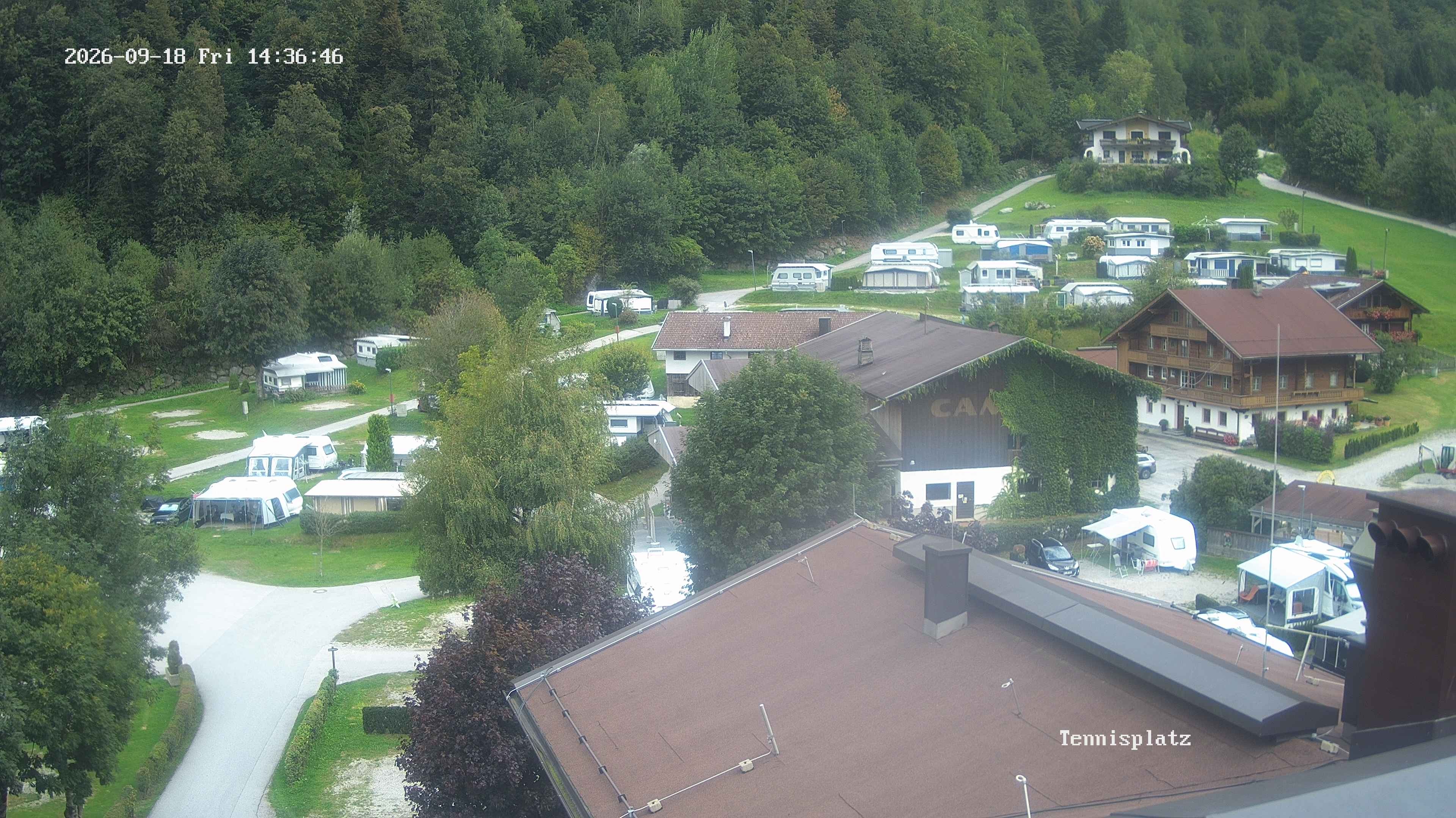 Archiv Foto Webcam Camping Aufenfeld - Appartements