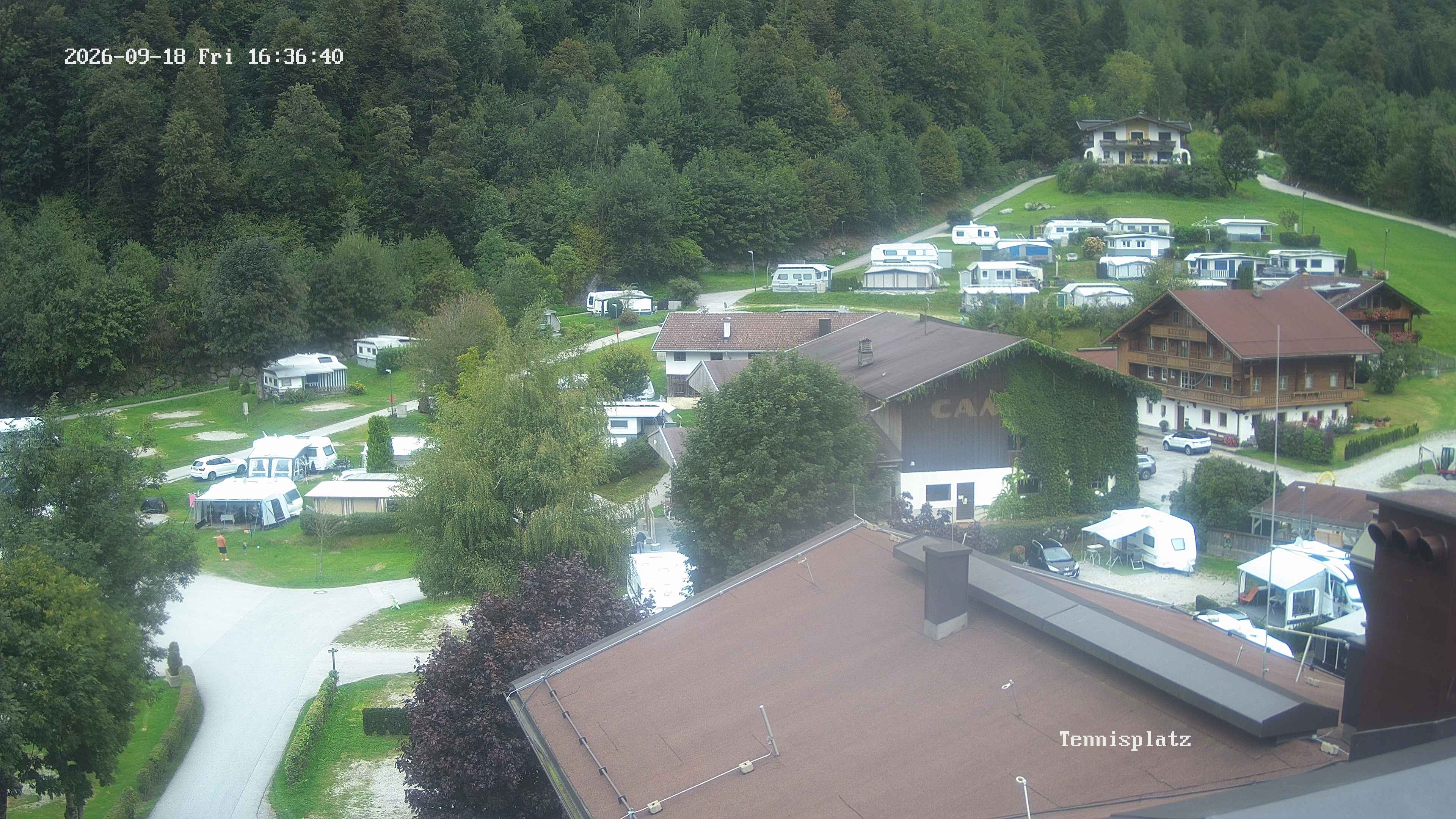 Archiv Foto Webcam Camping Aufenfeld - Appartements